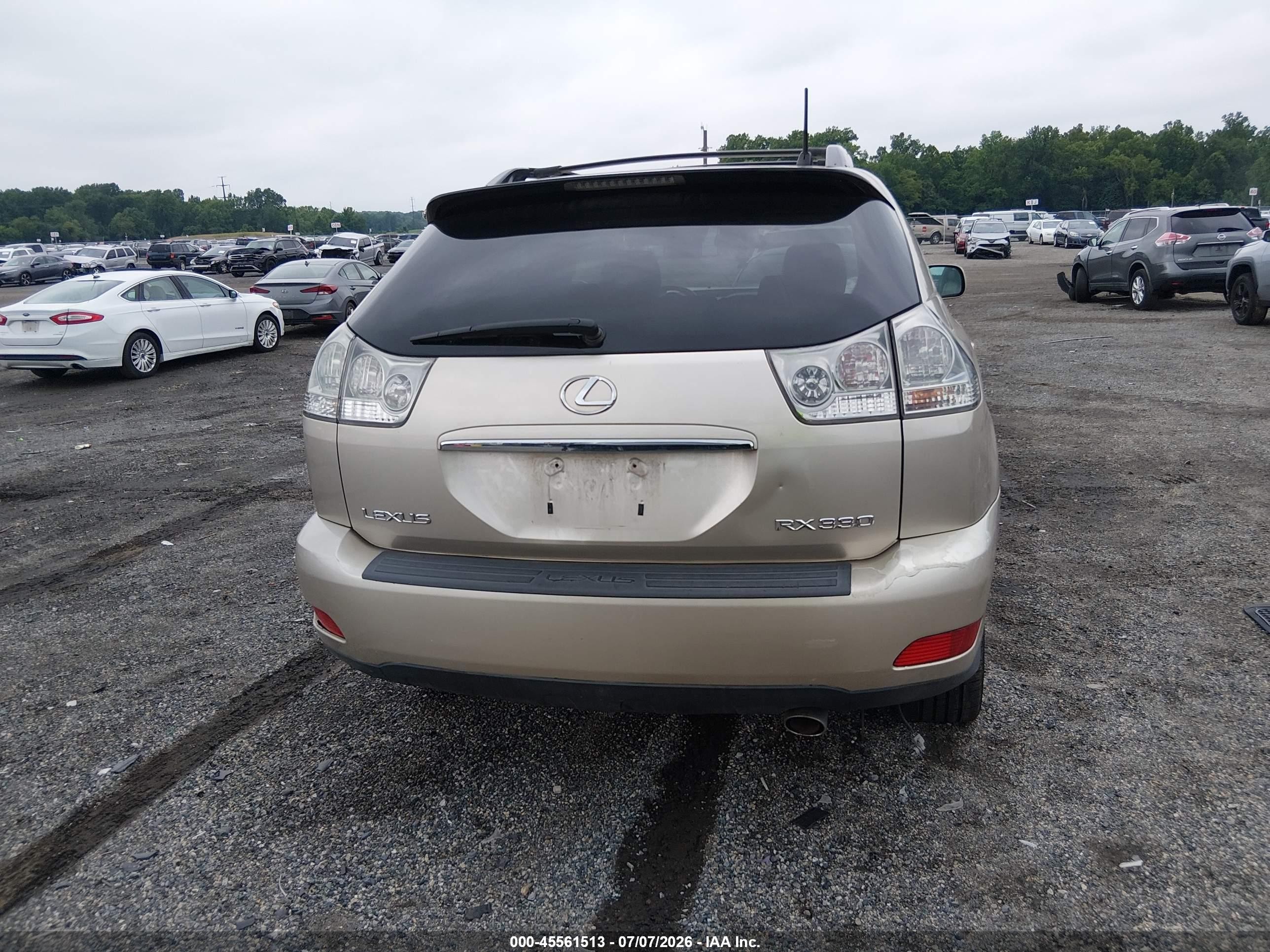 2004 Lexus Rx 330   Tan vin: 2T2HA31U34C006059