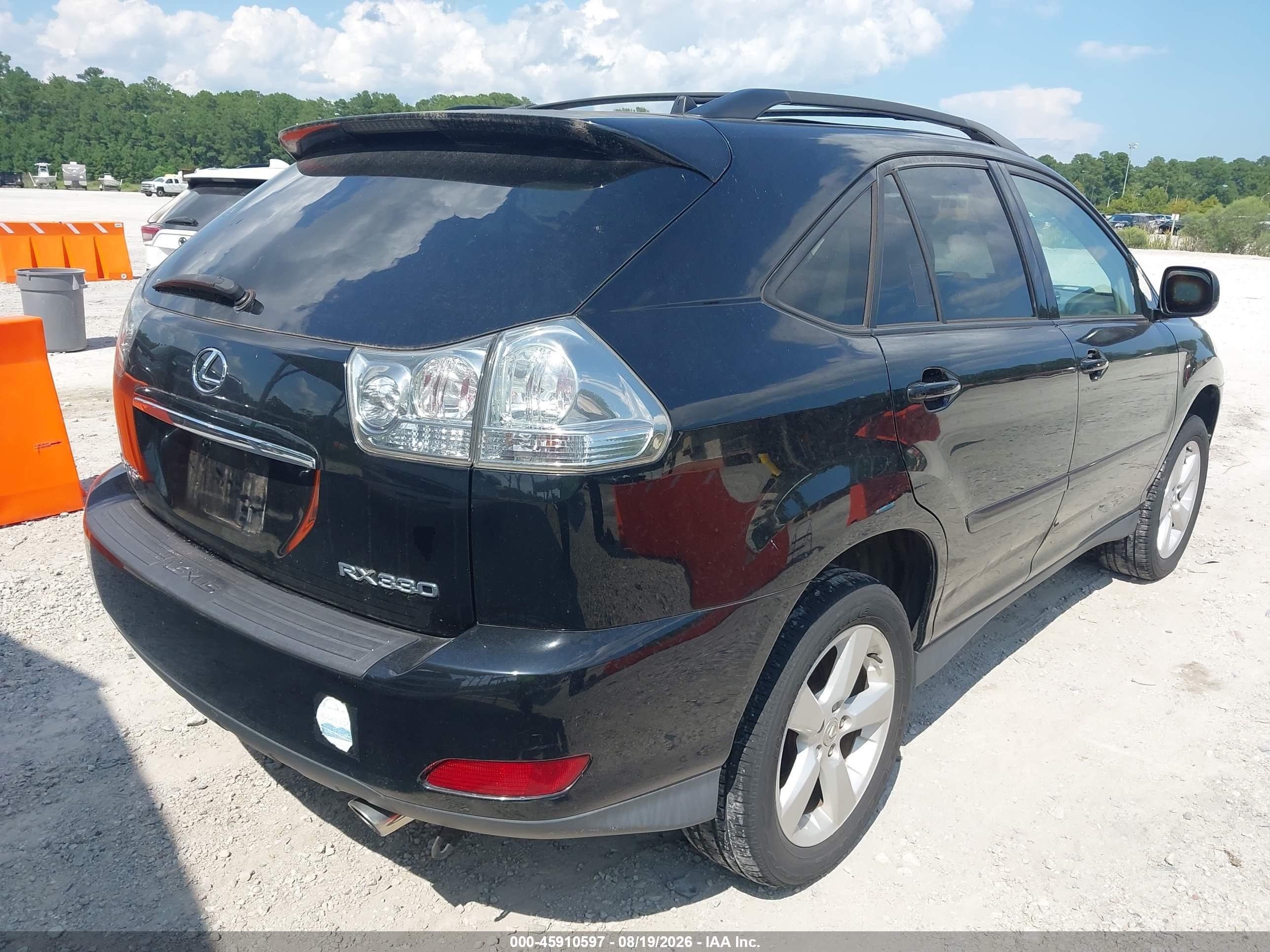 2004 Lexus Rx 330   Черный vin: 2T2HA31U34C021810