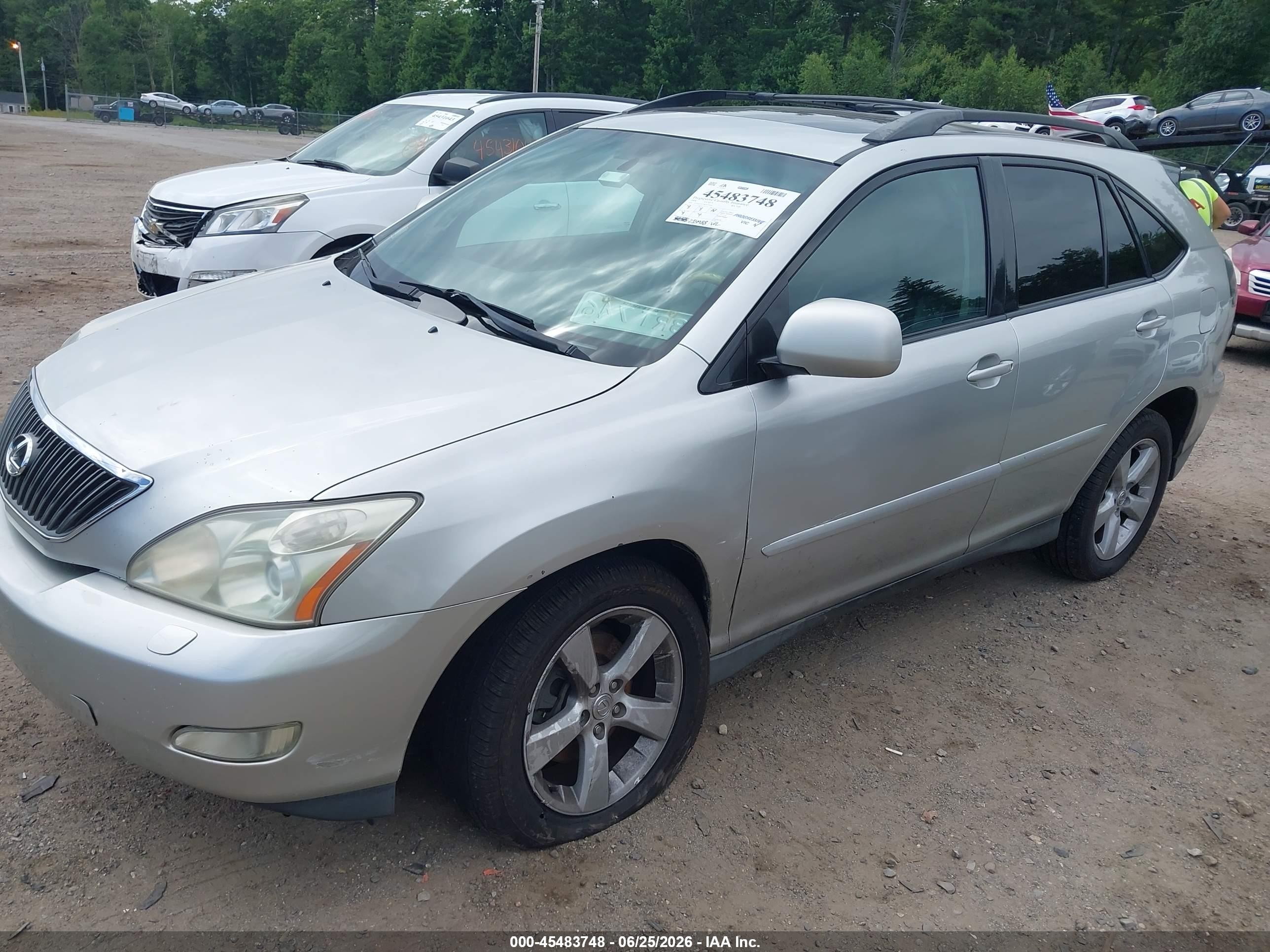 2004 Lexus Rx 330 Silver vin: 2T2HA31U34C021919
