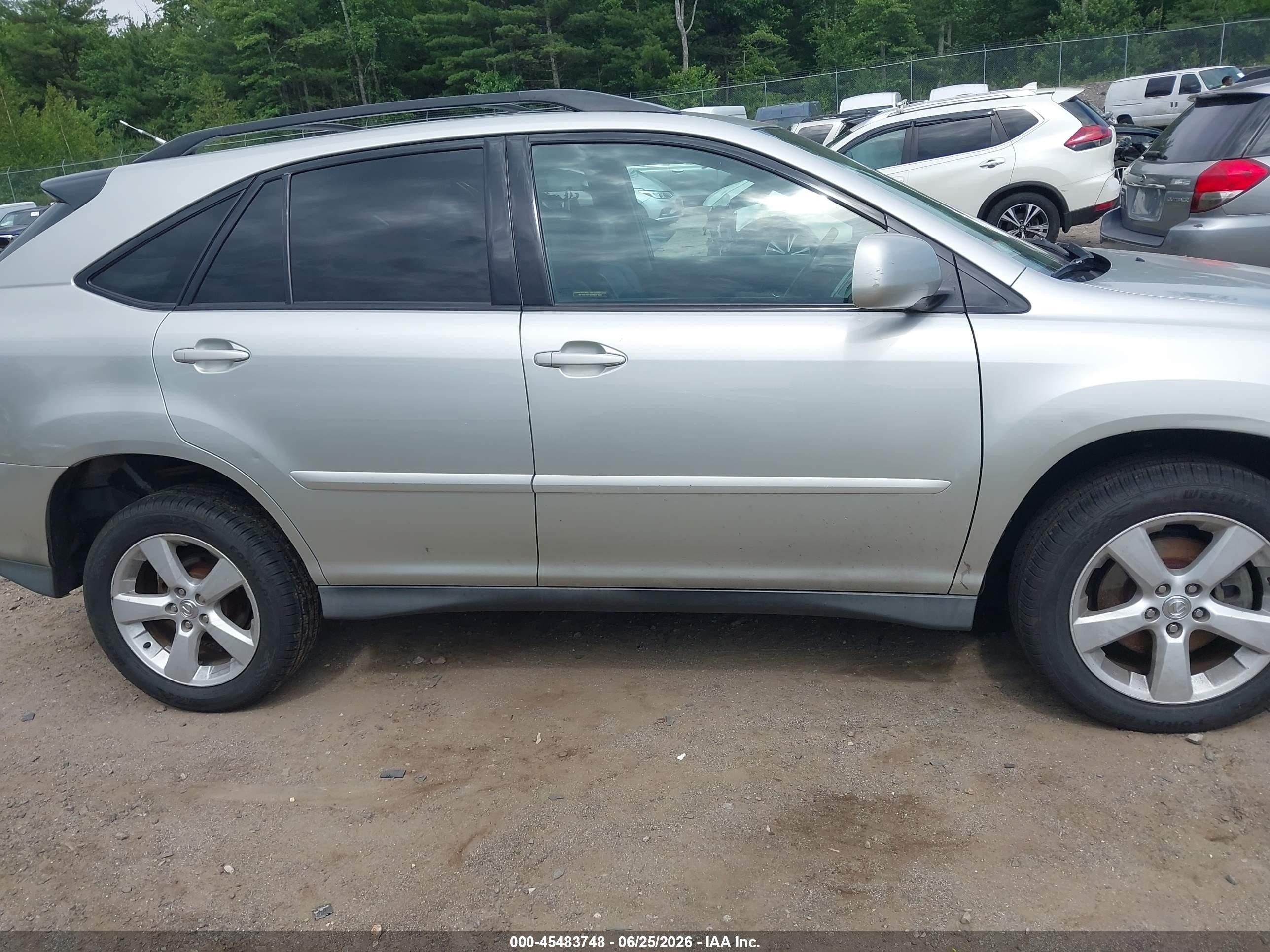 2004 Lexus Rx 330 Silver vin: 2T2HA31U34C021919