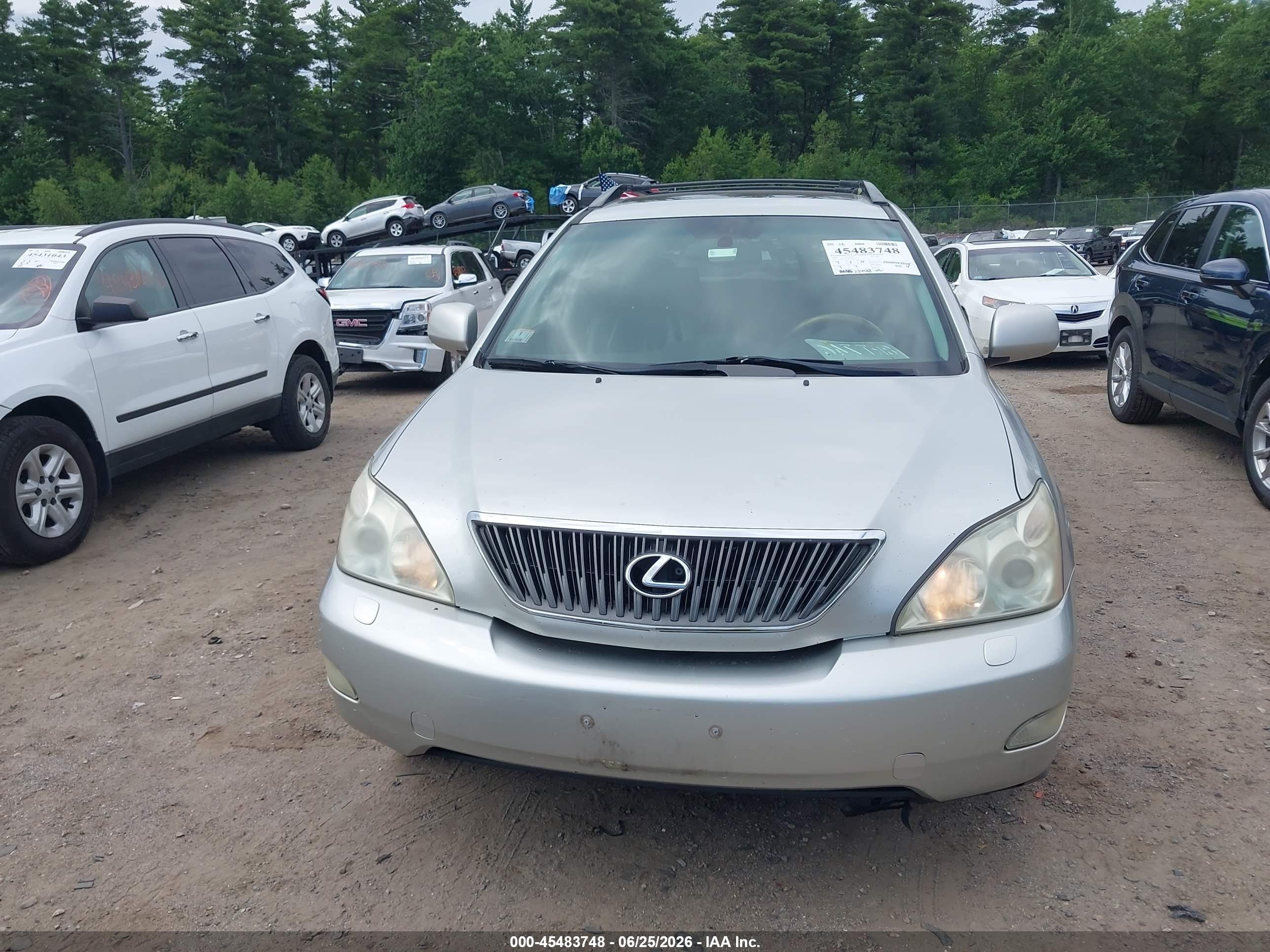 2004 Lexus Rx 330 Silver vin: 2T2HA31U34C021919