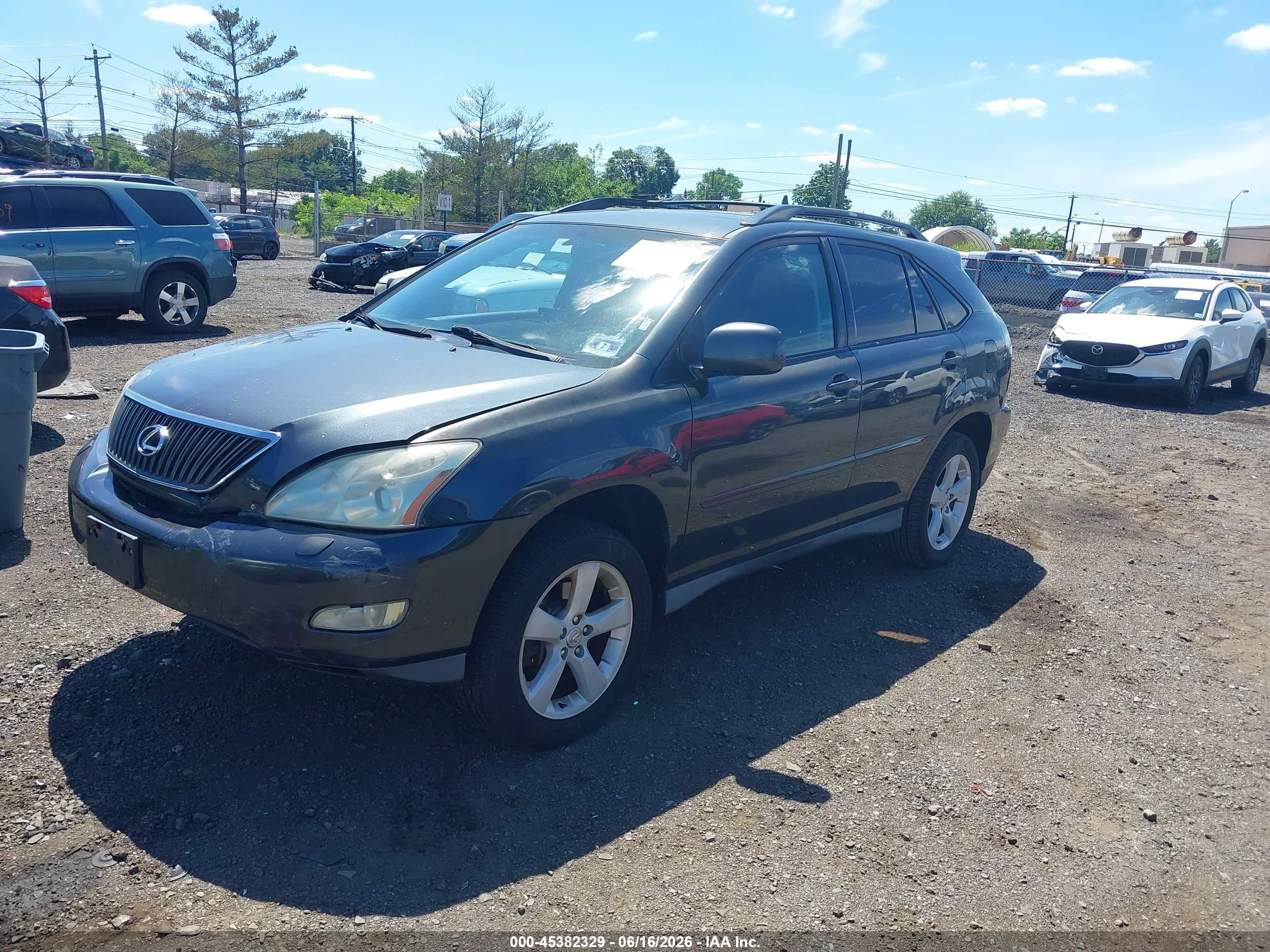 2004 Lexus Rx 330 Black vin: 2T2HA31U34C030541