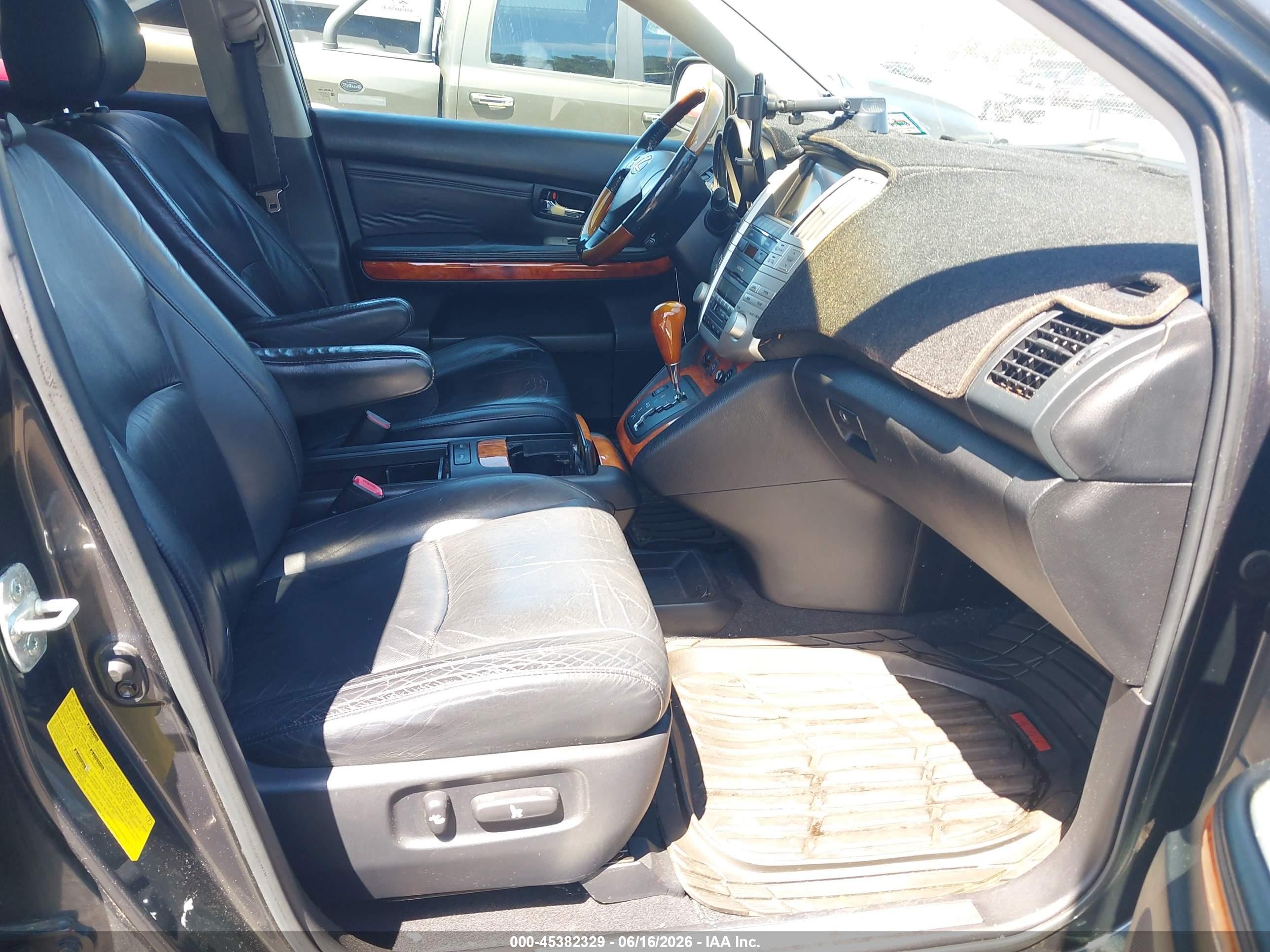 2004 Lexus Rx 330 Black vin: 2T2HA31U34C030541