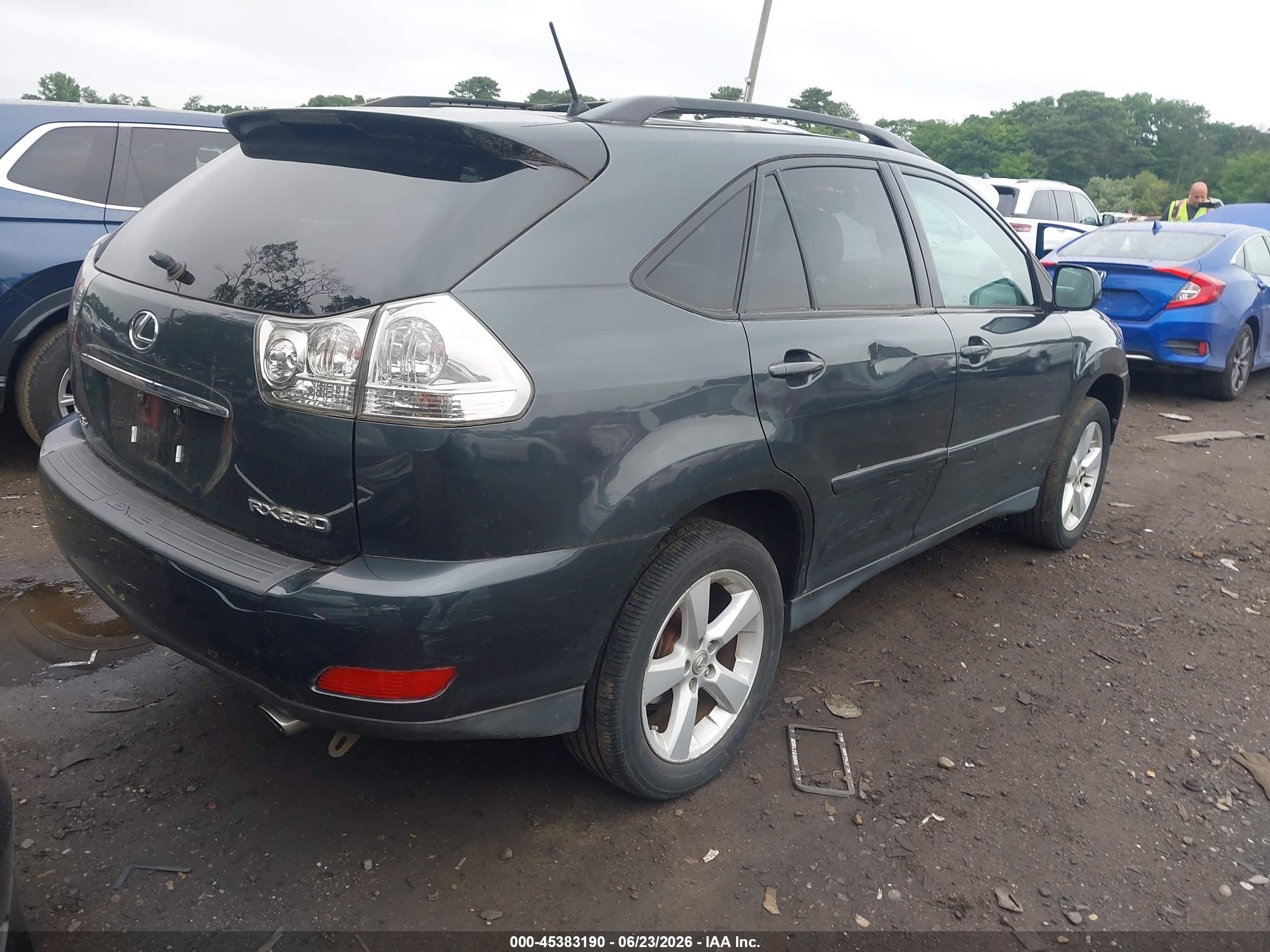 2005 Lexus Rx 330   Gray vin: 2T2HA31U35C050869
