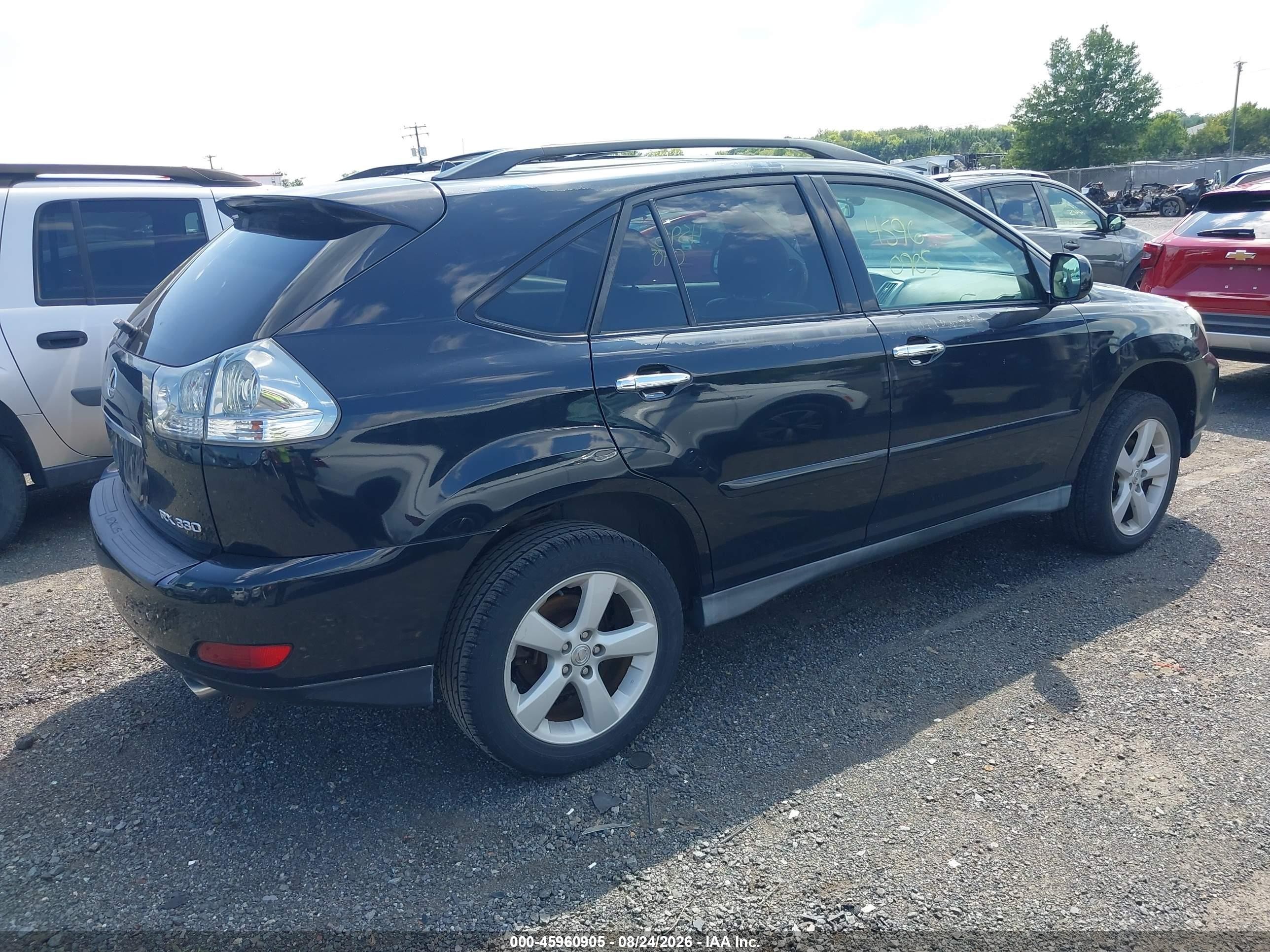 2005 Lexus Rx 330 Black vin: 2T2HA31U35C064237