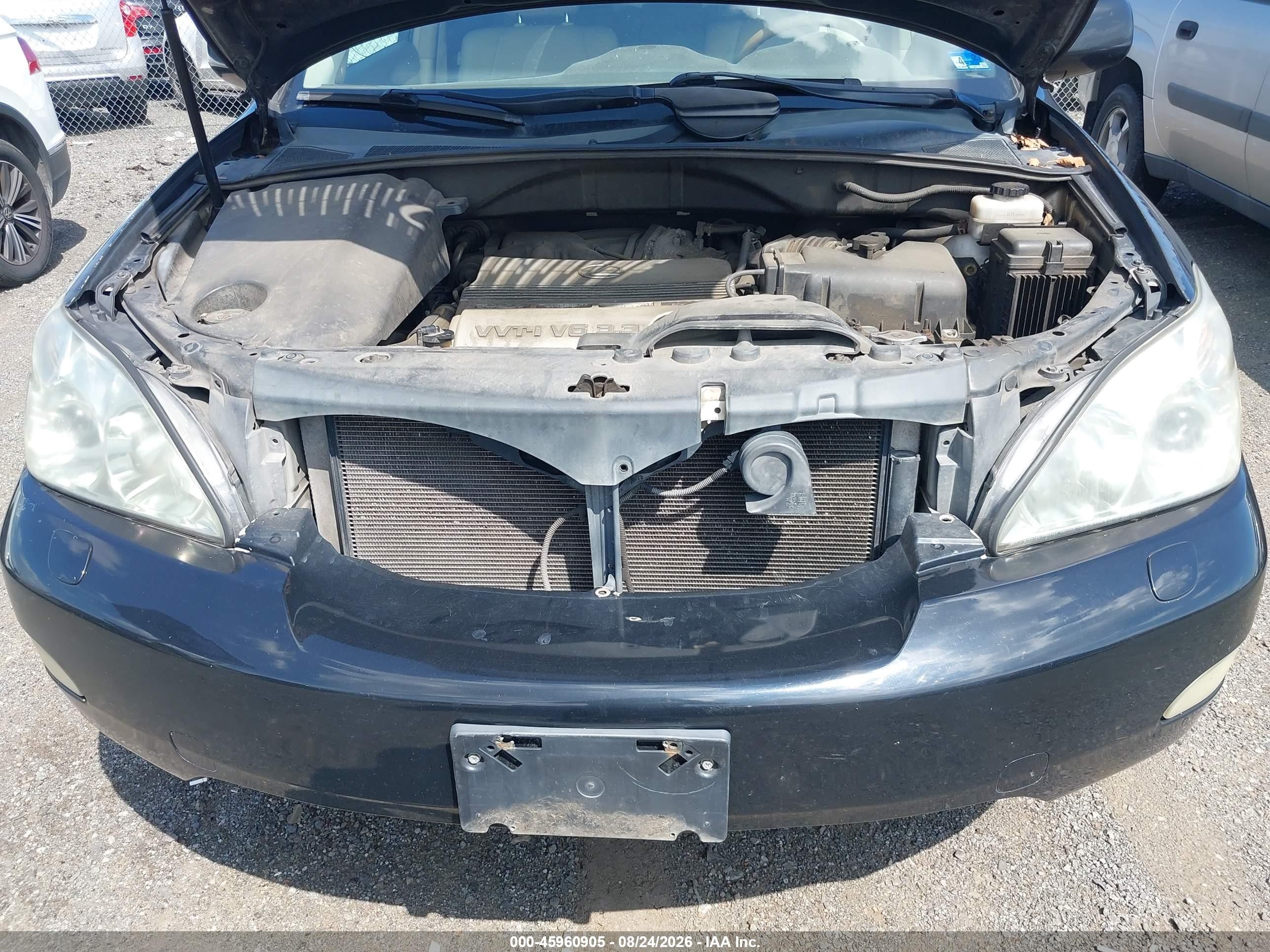 2005 Lexus Rx 330 Black vin: 2T2HA31U35C064237