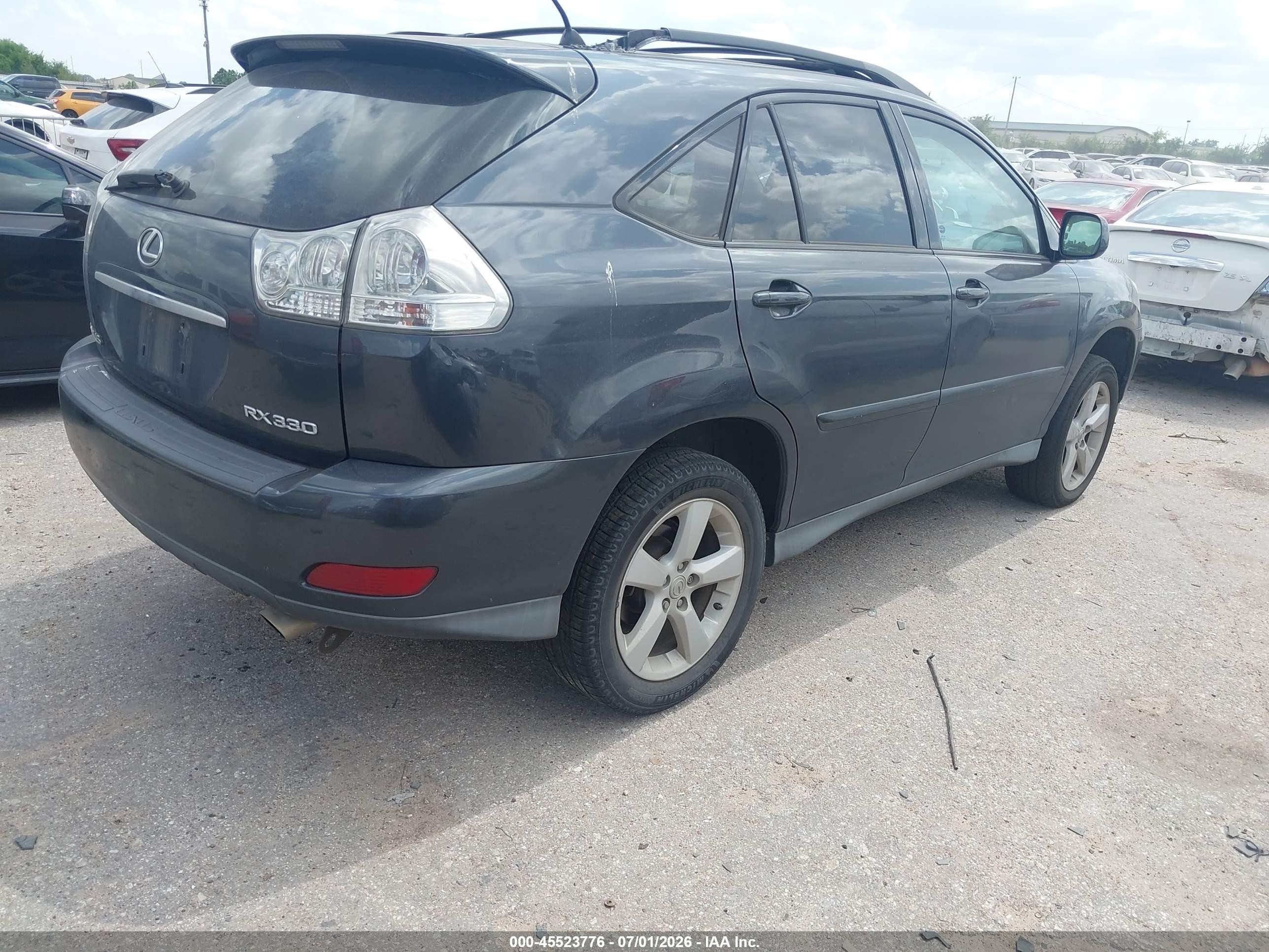 2005 Lexus Rx 330   Gray vin: 2T2HA31U35C065159