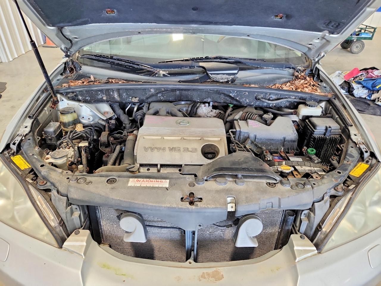 2005 Lexus Rx 330 Серебряный vin: 2T2HA31U35C082995