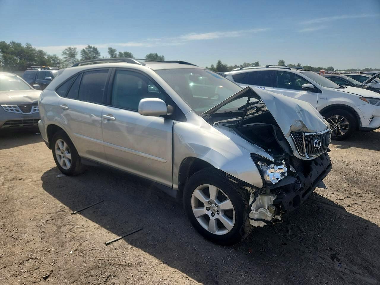 2006 Lexus Rx 330 Silver vin: 2T2HA31U36C088507
