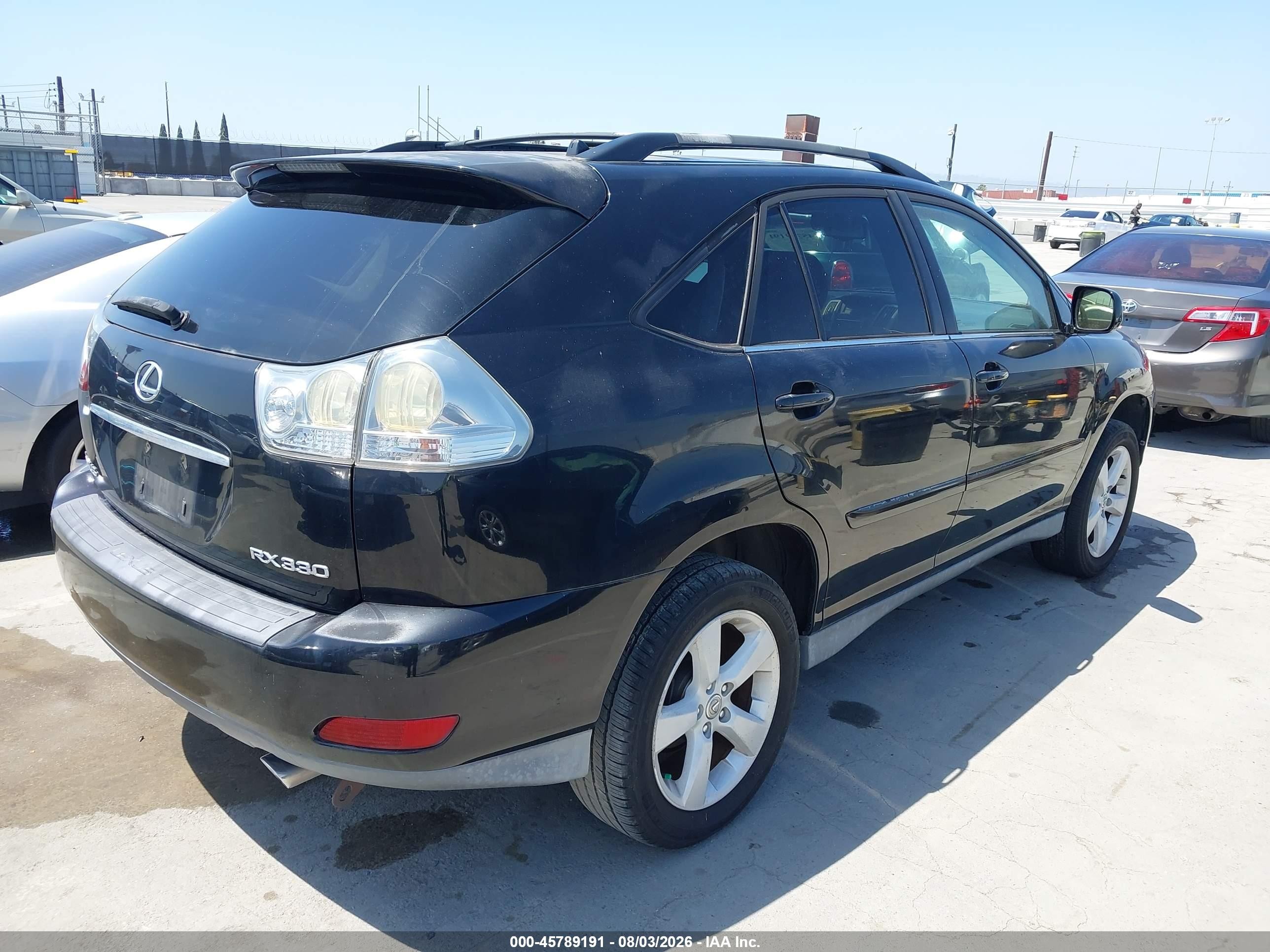 2006 Lexus Rx 330   Черный vin: 2T2HA31U36C090094