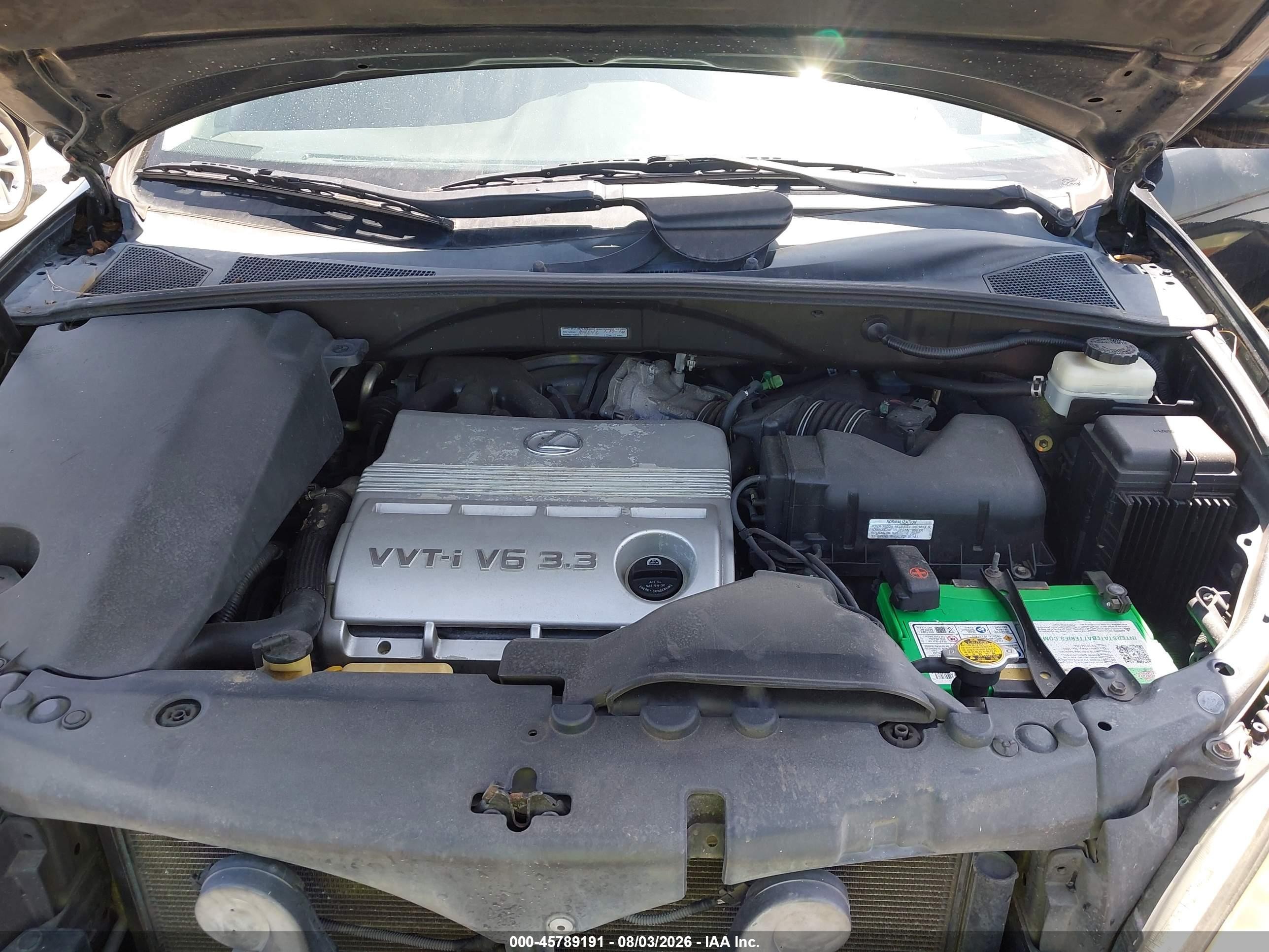 2006 Lexus Rx 330   Черный vin: 2T2HA31U36C090094