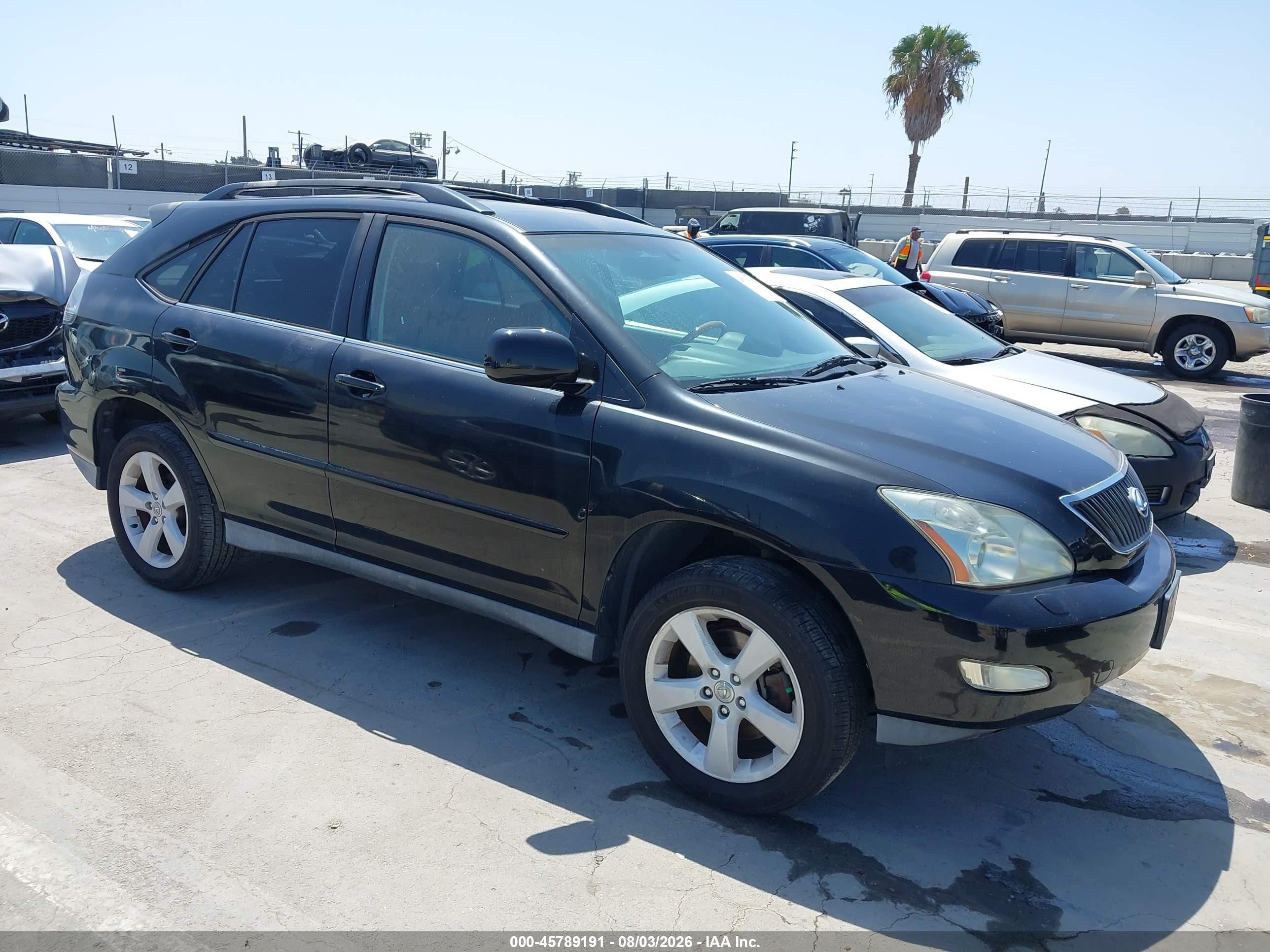 2006 Lexus Rx 330   Black vin: 2T2HA31U36C090094