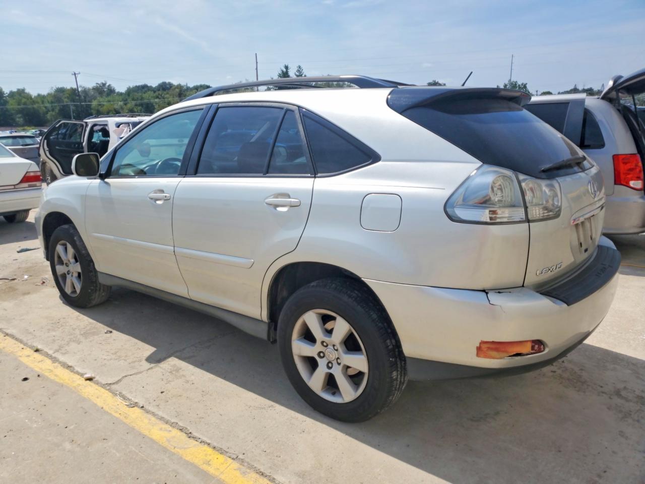 2004 Lexus Rx 330 Silver vin: 2T2HA31U44C003770