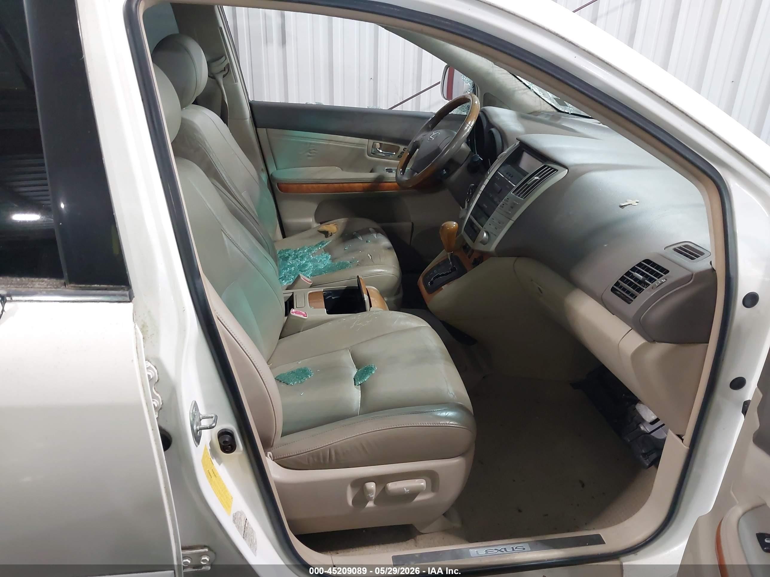 2004 Lexus Rx 330 White vin: 2T2HA31U44C005776