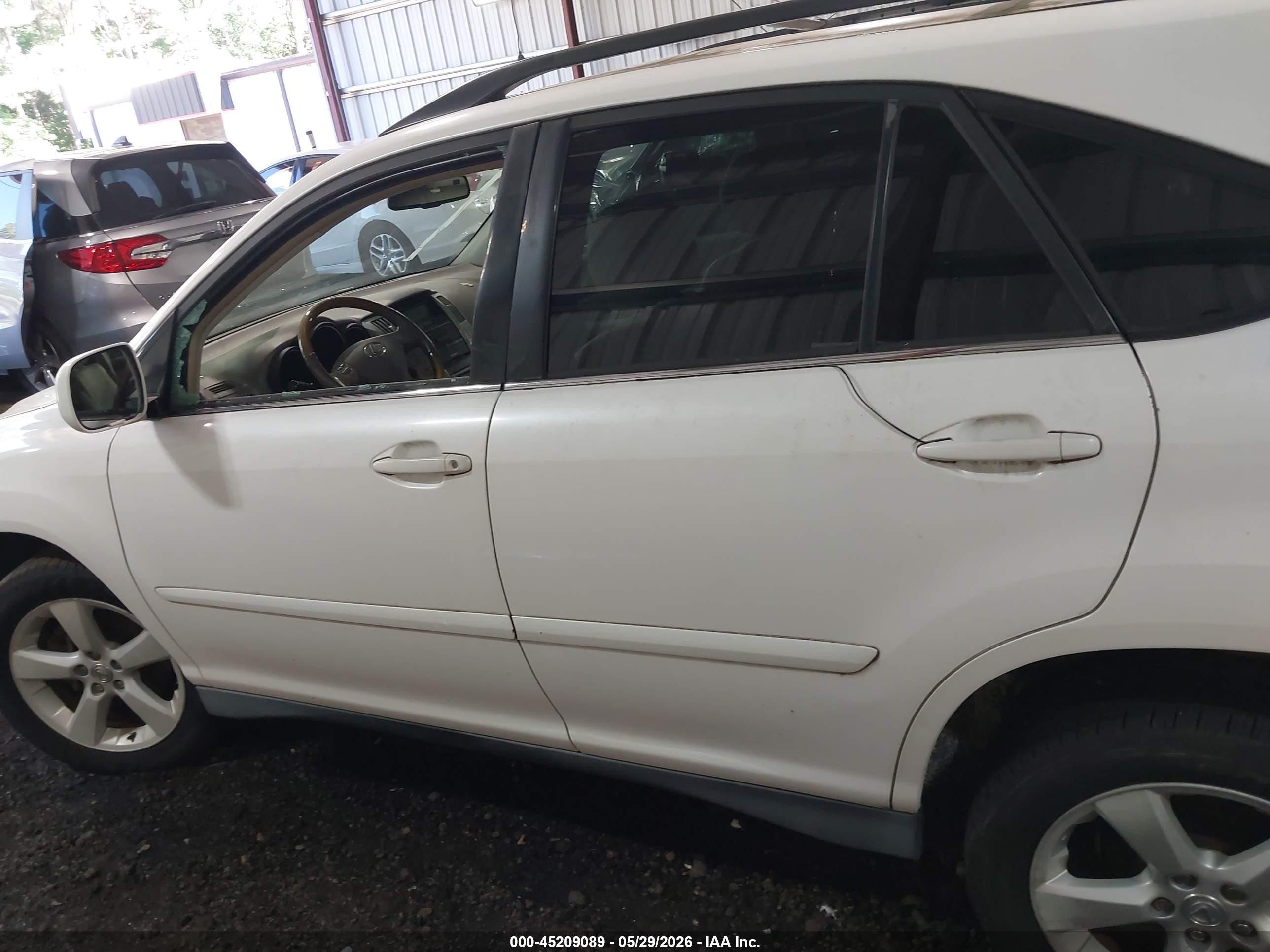 2004 Lexus Rx 330 White vin: 2T2HA31U44C005776