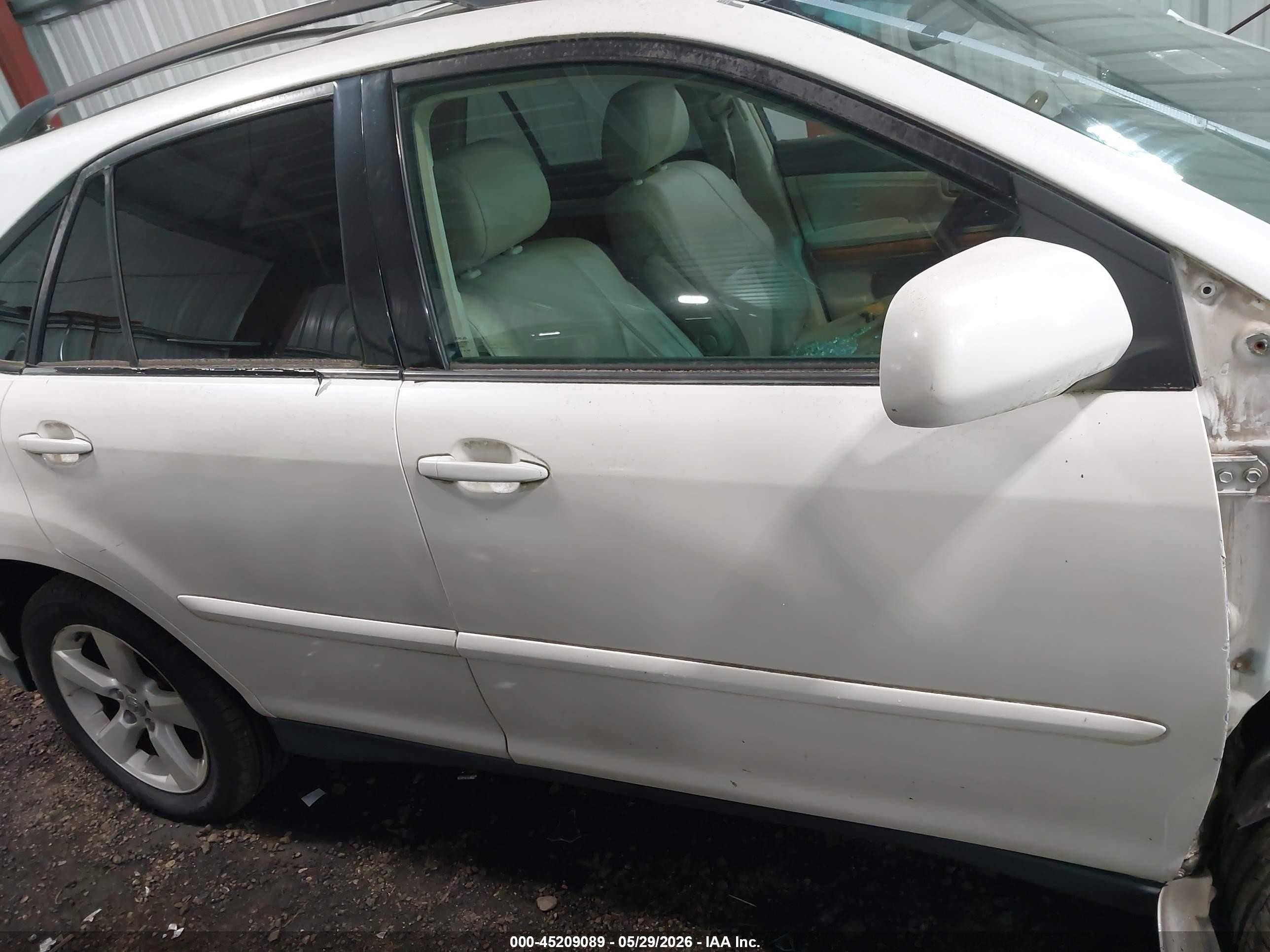 2004 Lexus Rx 330 White vin: 2T2HA31U44C005776