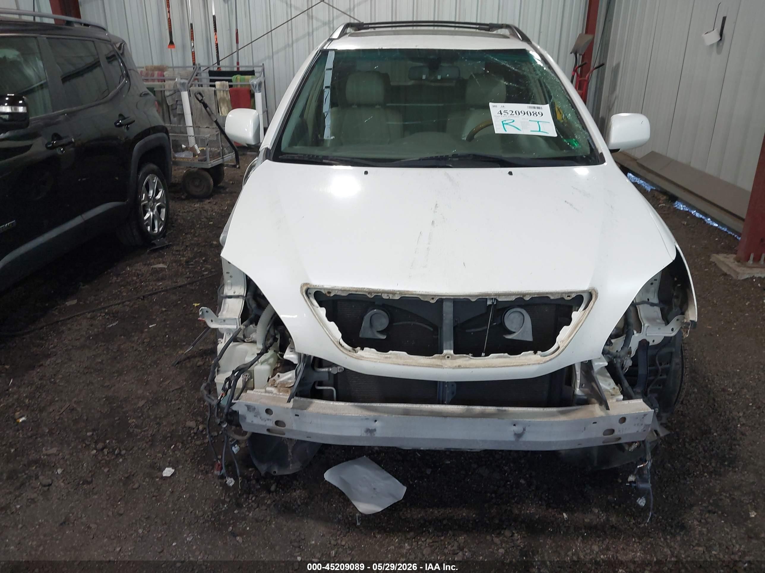 2004 Lexus Rx 330 White vin: 2T2HA31U44C005776