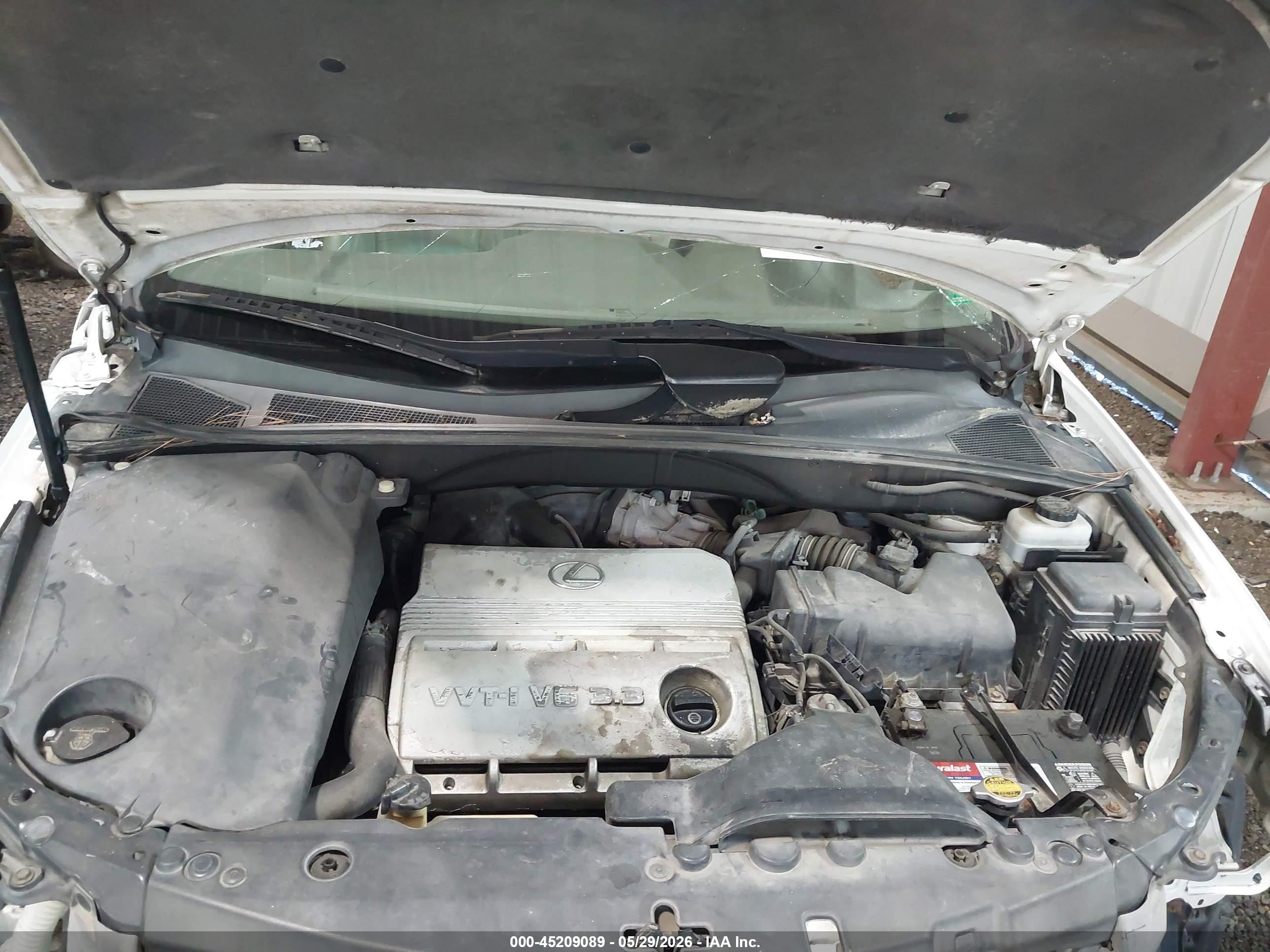 2004 Lexus Rx 330 White vin: 2T2HA31U44C005776