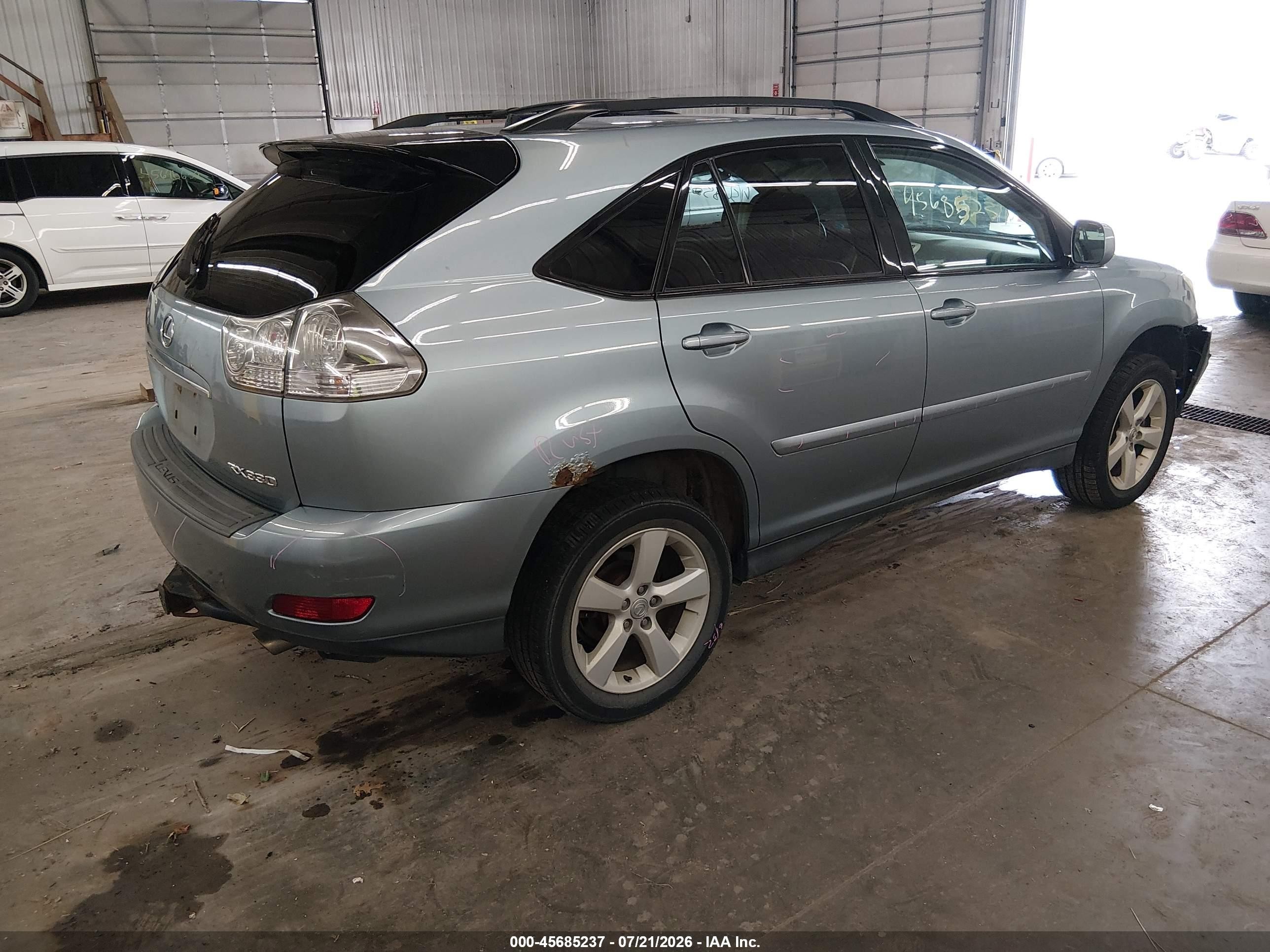2004 Lexus Rx 330   Light Blue vin: 2T2HA31U44C011657