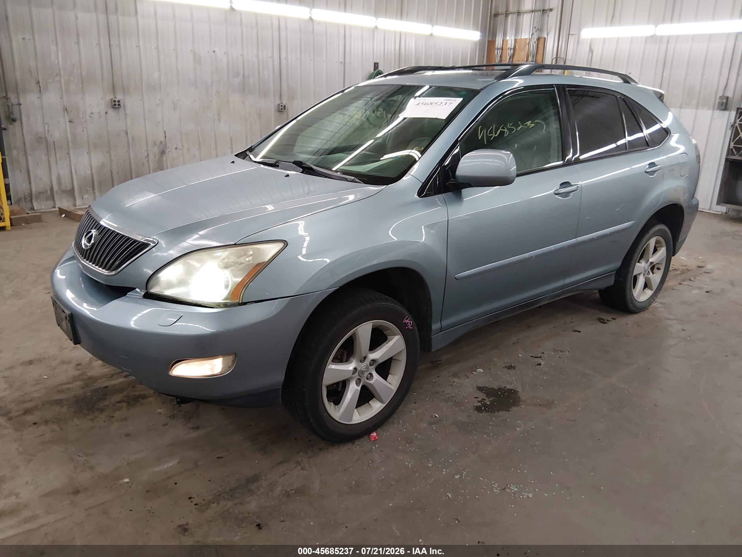 2004 Lexus Rx 330   Light Blue vin: 2T2HA31U44C011657