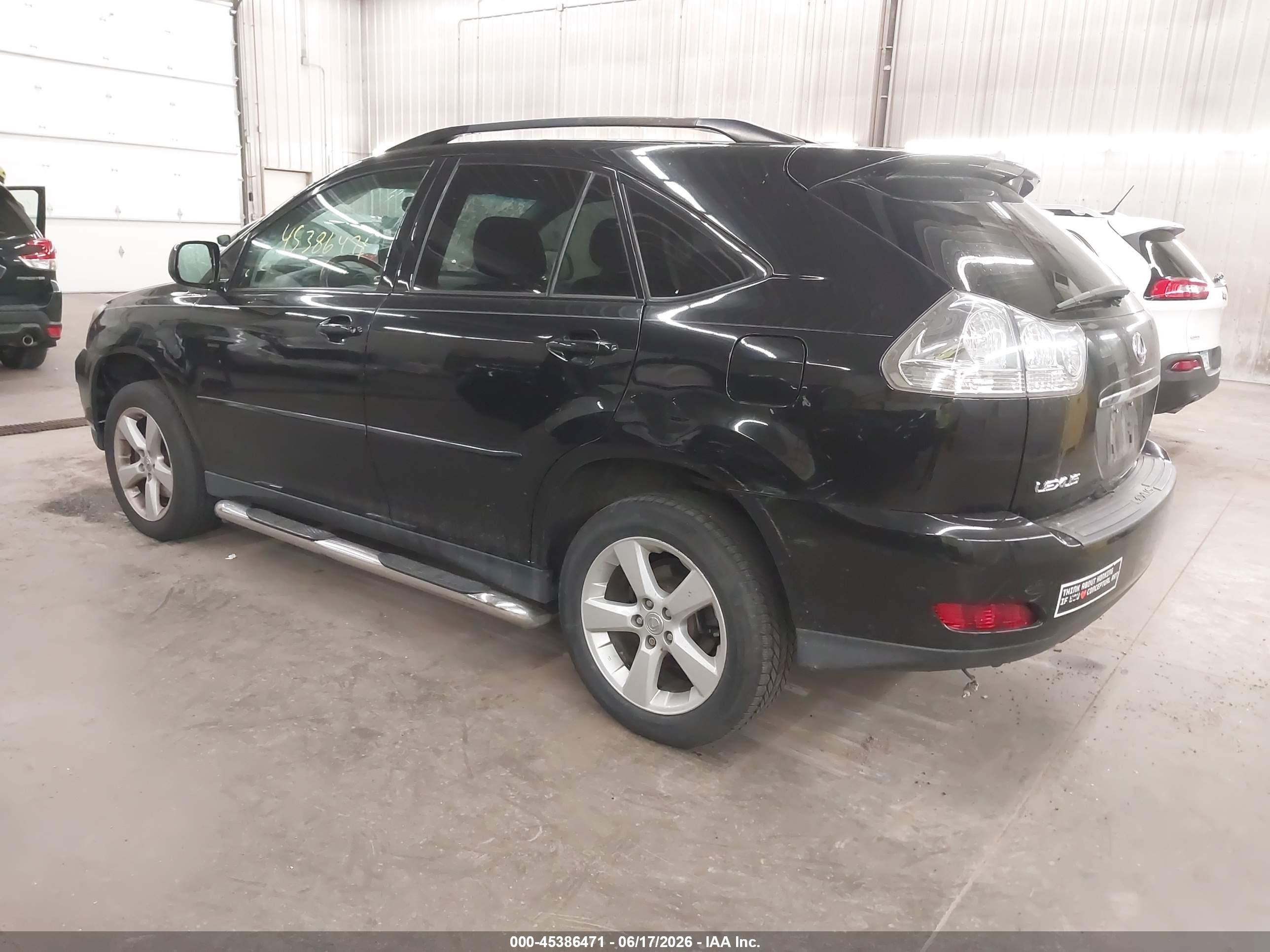 2004 Lexus Rx 330   Black vin: 2T2HA31U44C011982