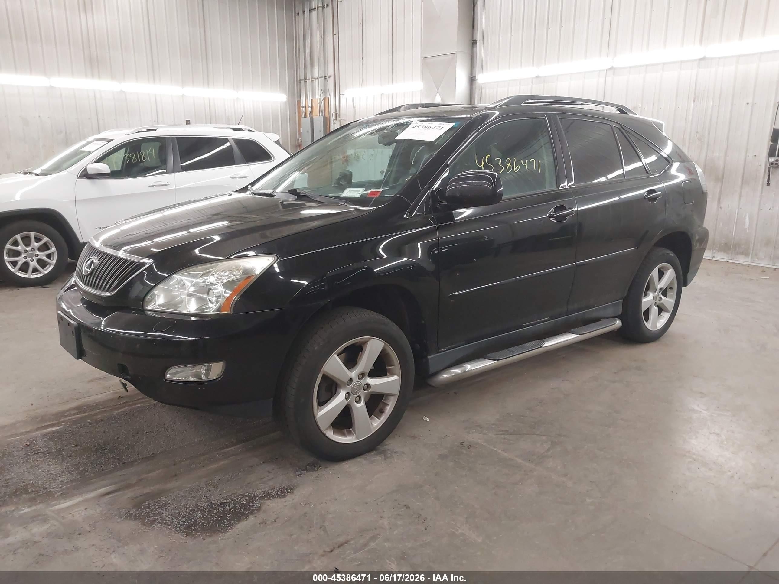 2004 Lexus Rx 330   Black vin: 2T2HA31U44C011982