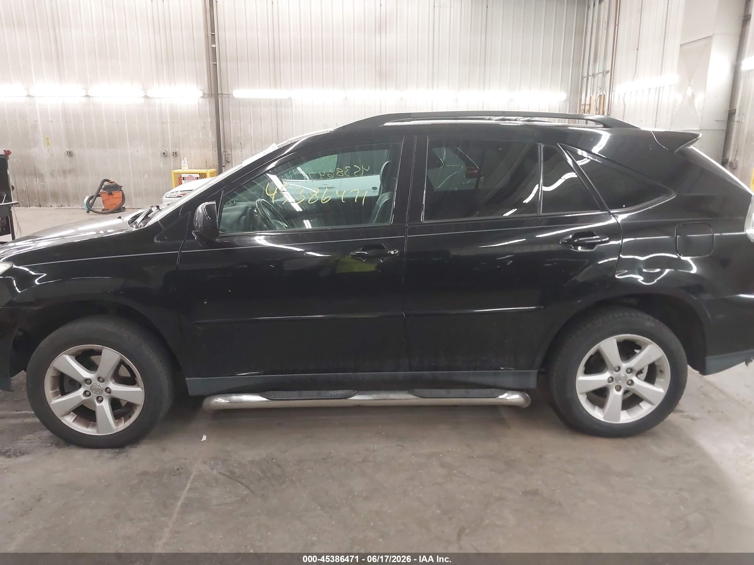 2004 Lexus Rx 330   Black vin: 2T2HA31U44C011982