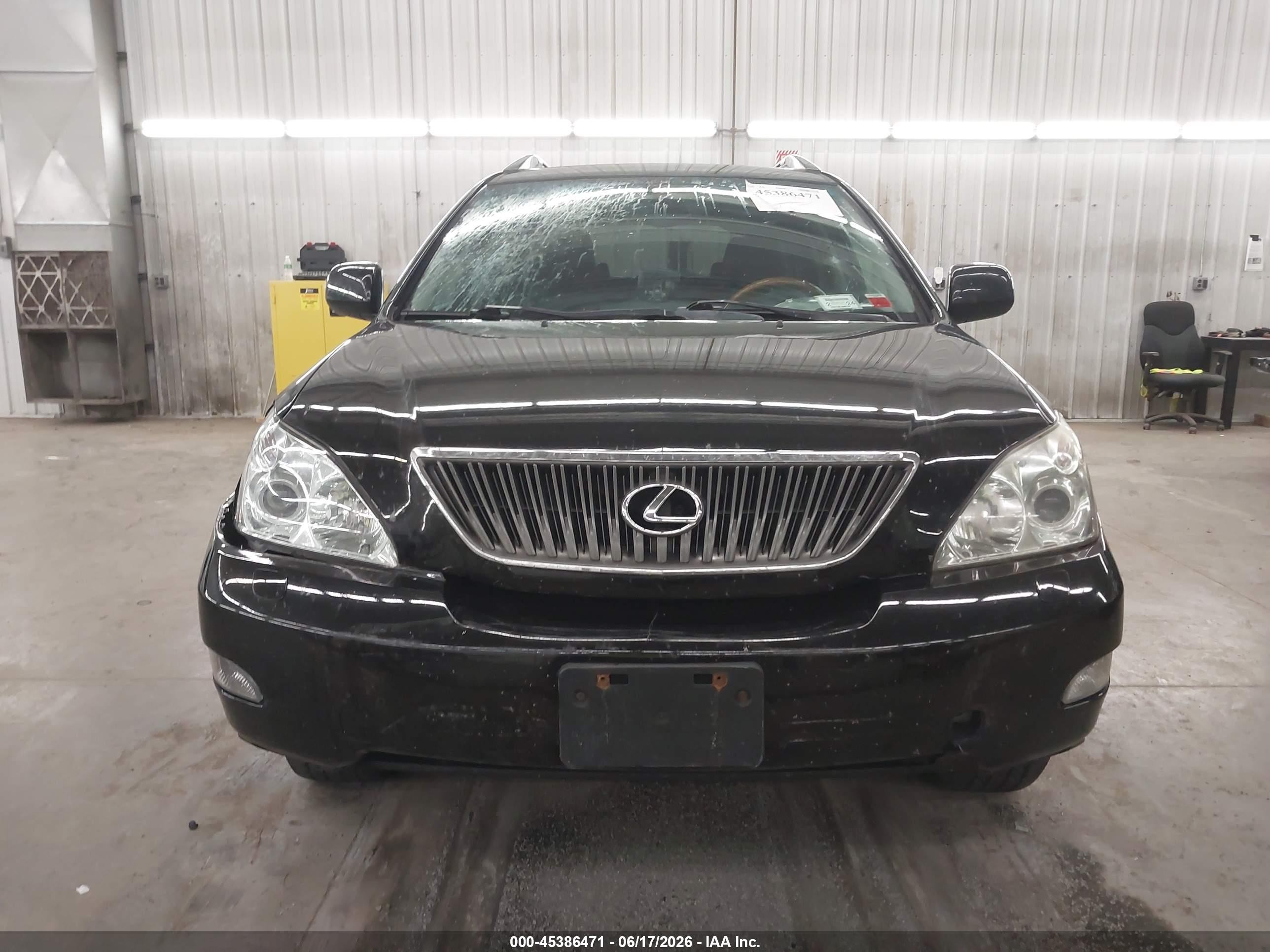 2004 Lexus Rx 330   Black vin: 2T2HA31U44C011982