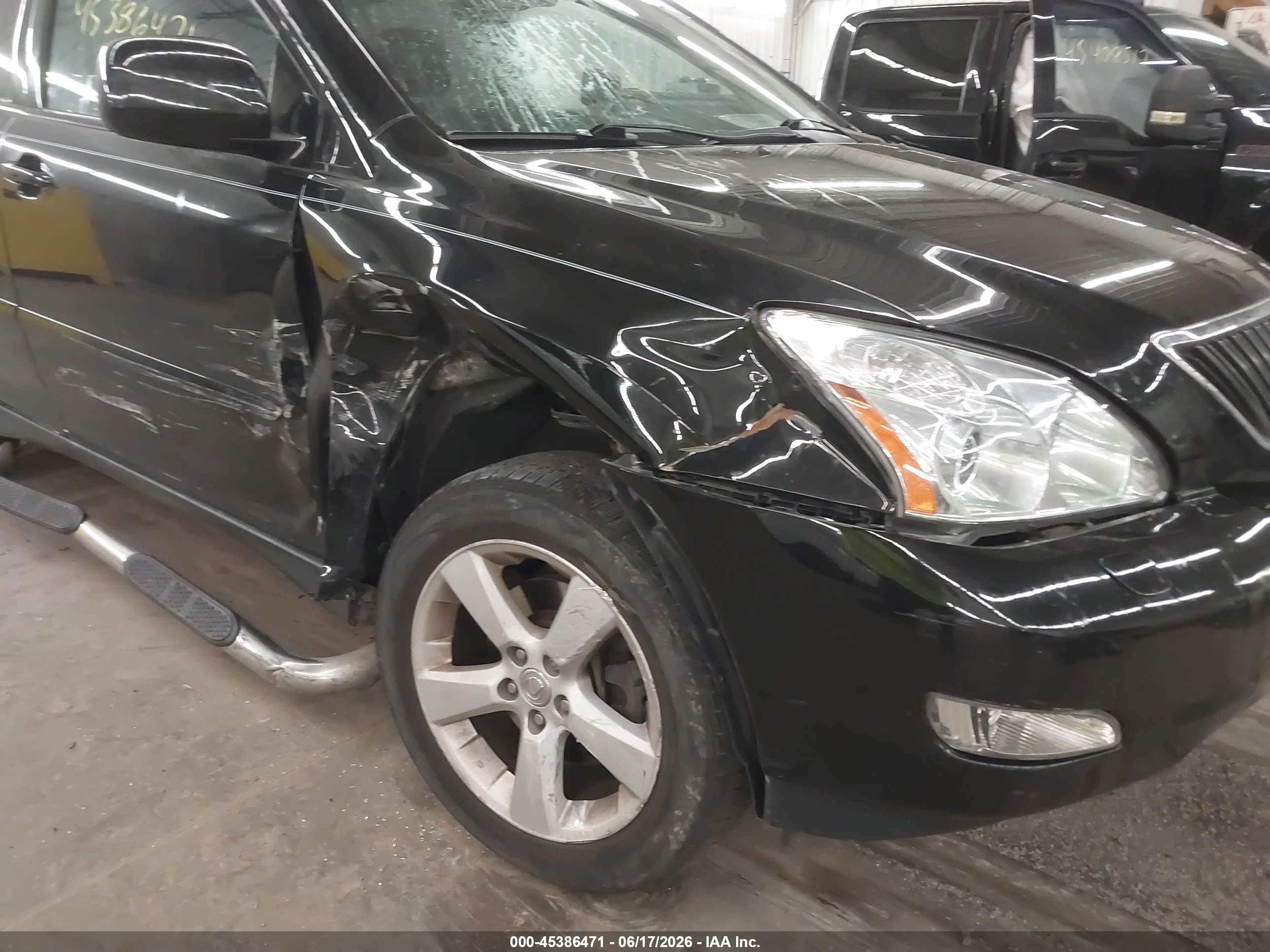 2004 Lexus Rx 330   Black vin: 2T2HA31U44C011982