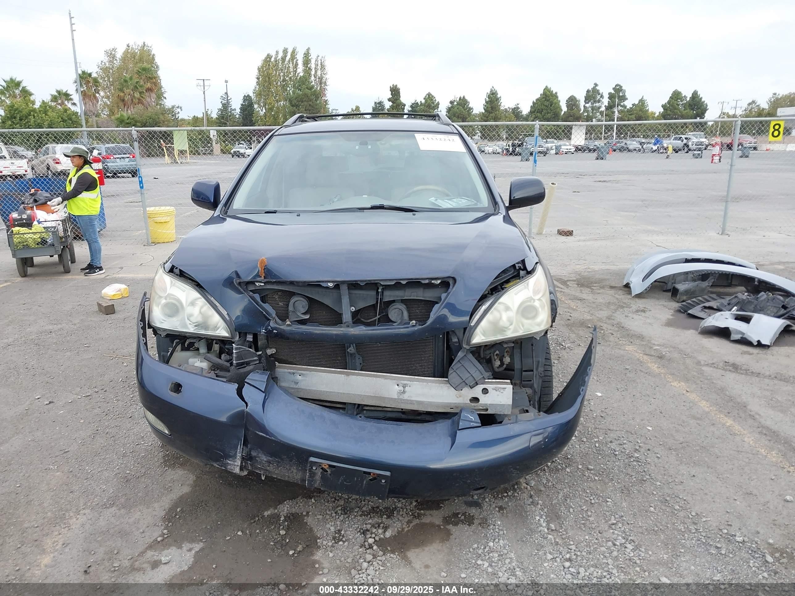 2004 Lexus Rx 330   Синий vin: 2T2HA31U44C026529