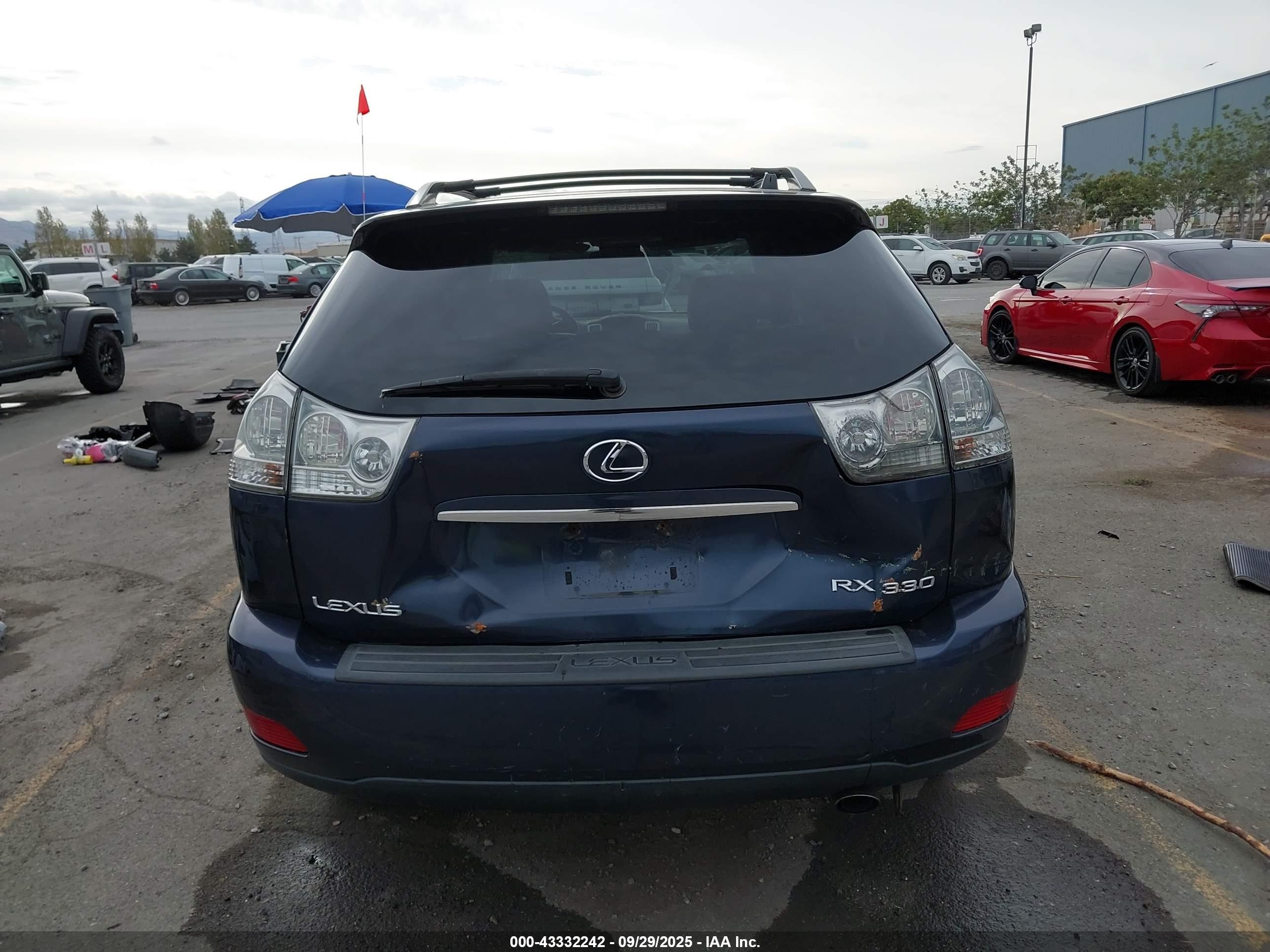 2004 Lexus Rx 330   Синий vin: 2T2HA31U44C026529