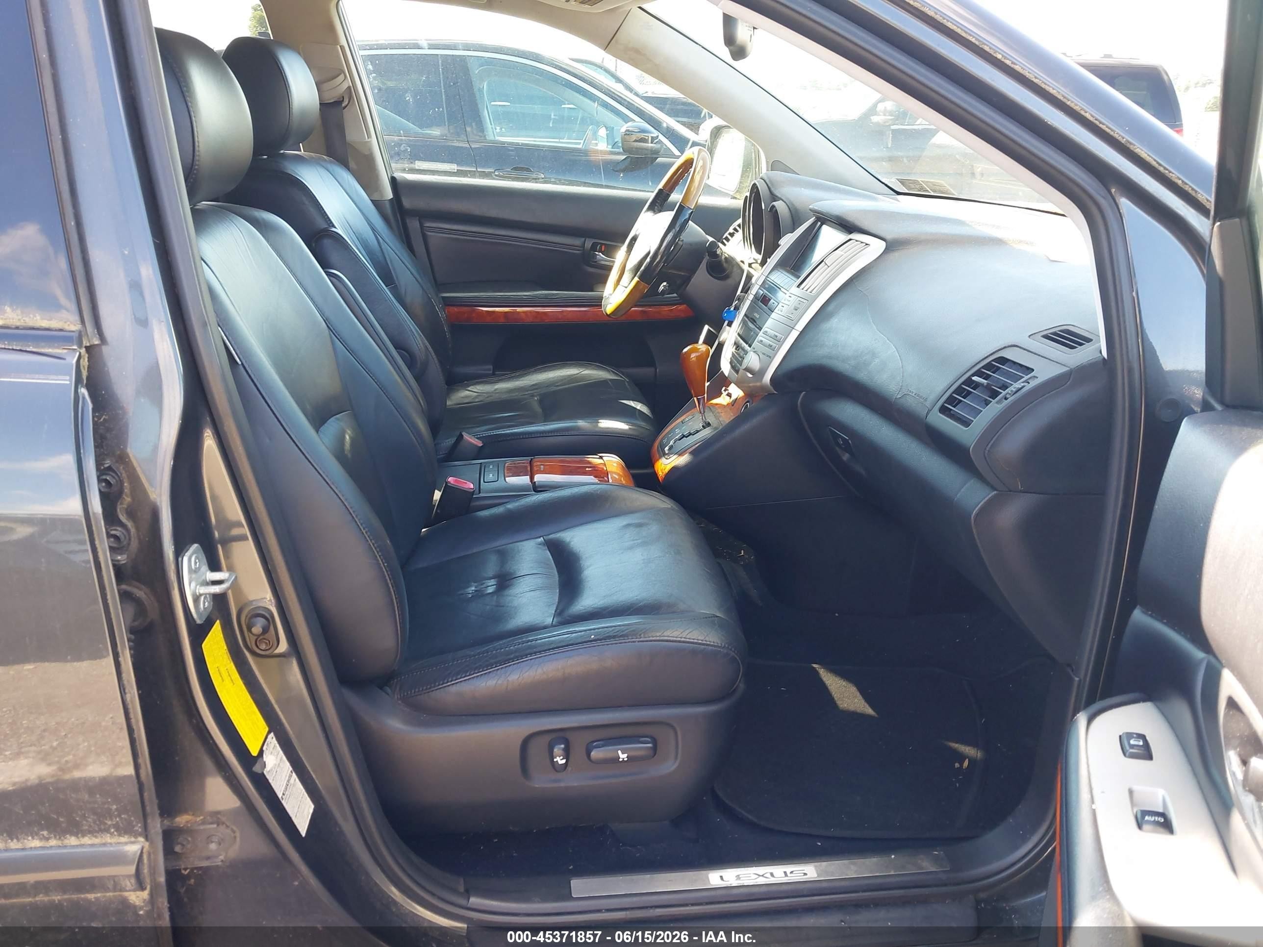 2004 Lexus Rx 330   Black vin: 2T2HA31U44C037711