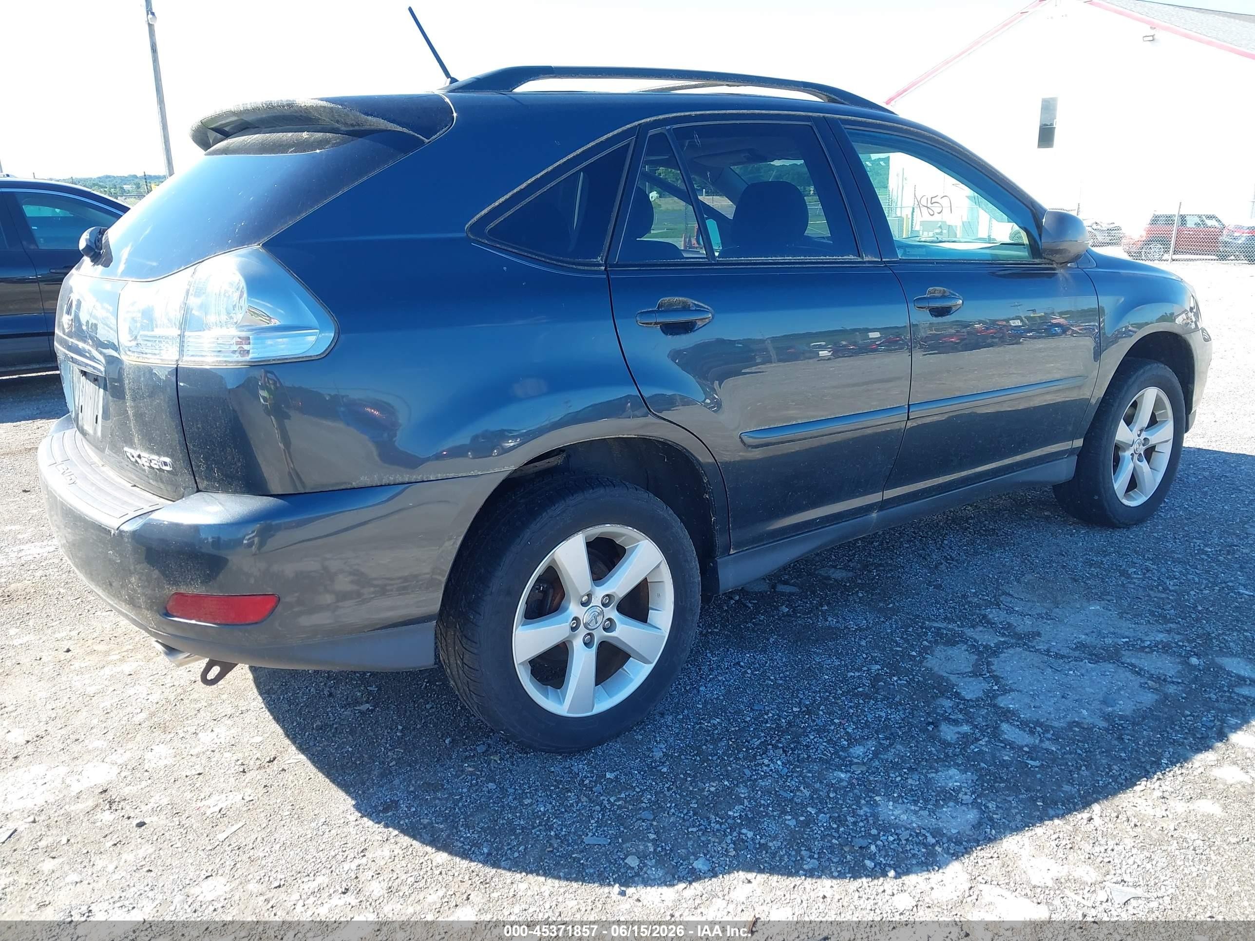 2004 Lexus Rx 330   Black vin: 2T2HA31U44C037711