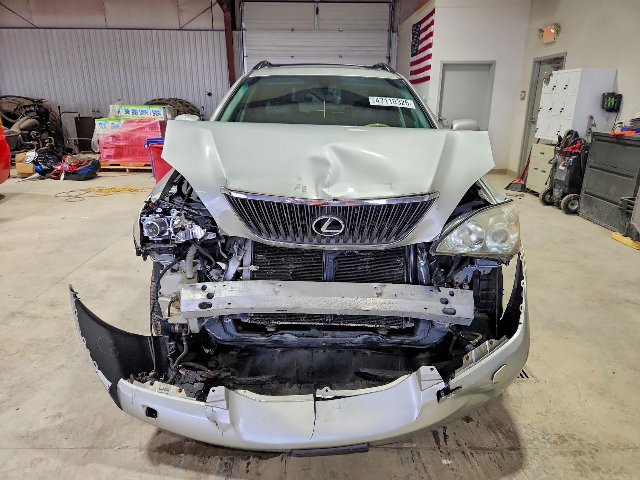 2005 Lexus Rx 330 Base Silver vin: 2T2HA31U45C061931