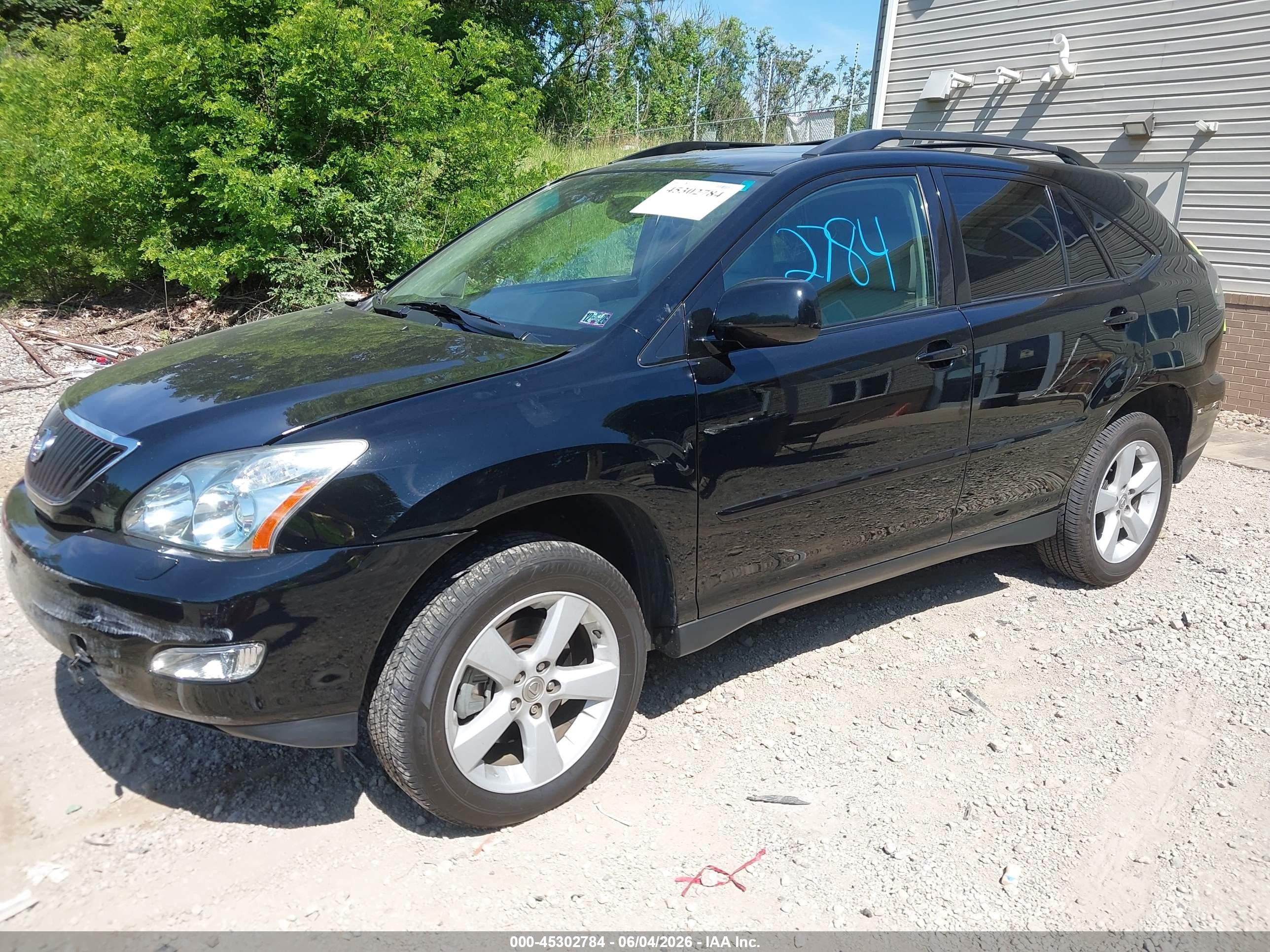 2005 Lexus Rx 330 Black vin: 2T2HA31U45C063470