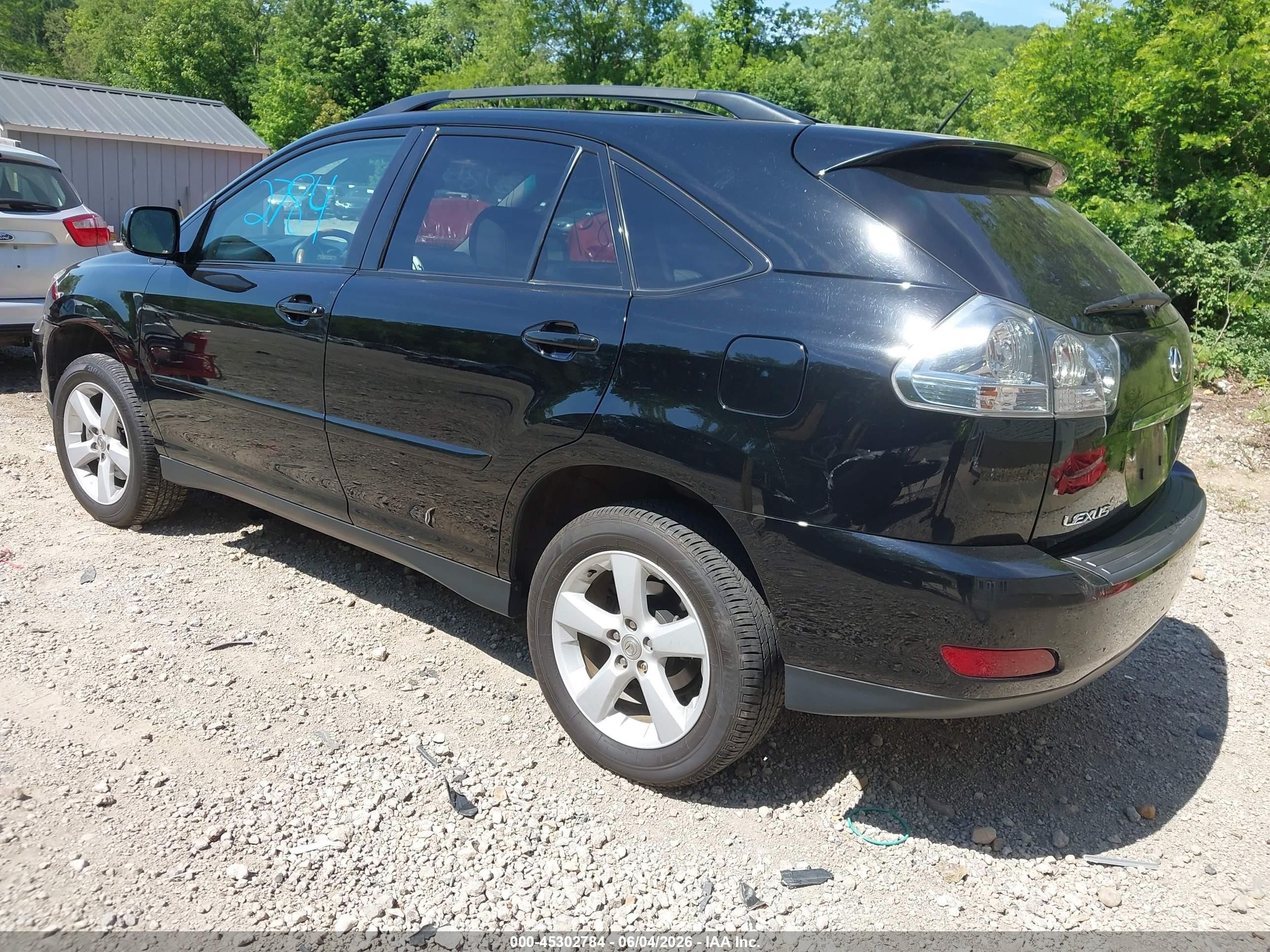 2005 Lexus Rx 330 Black vin: 2T2HA31U45C063470