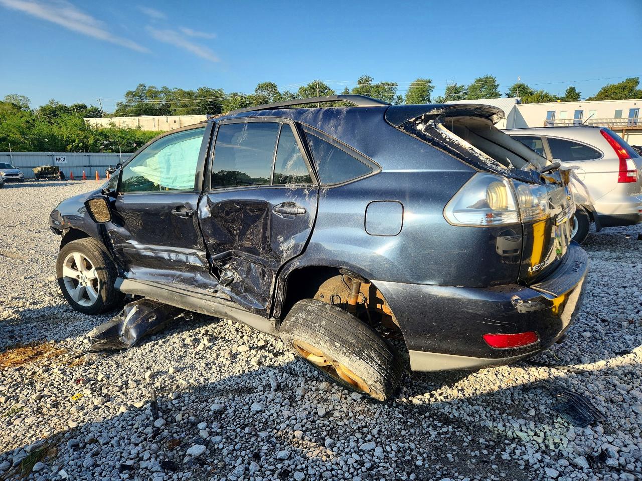 2005 Lexus Rx Rx330 Blue vin: 2T2HA31U45C078163