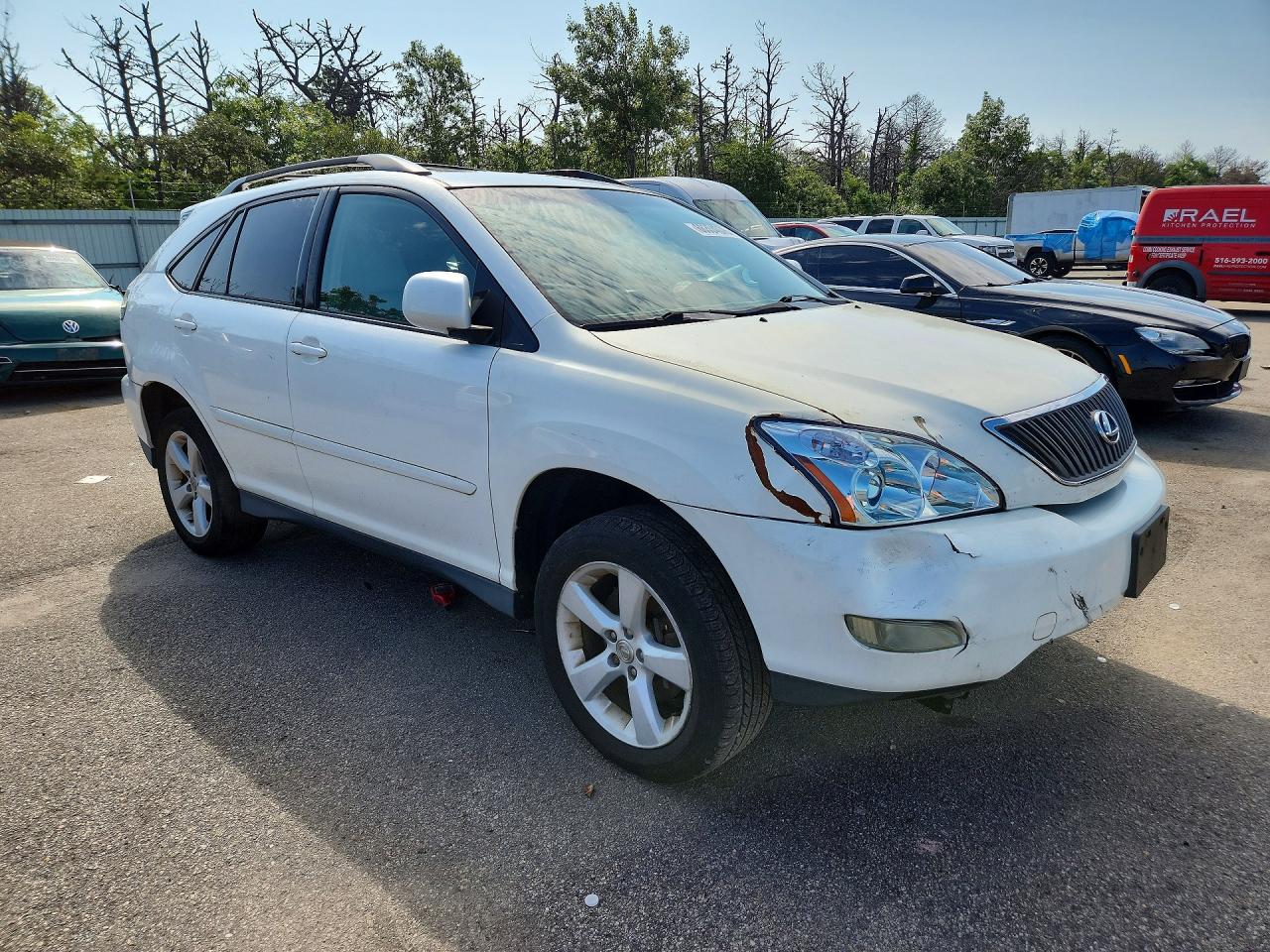 2006 Lexus Rx 330 White vin: 2T2HA31U46C093554