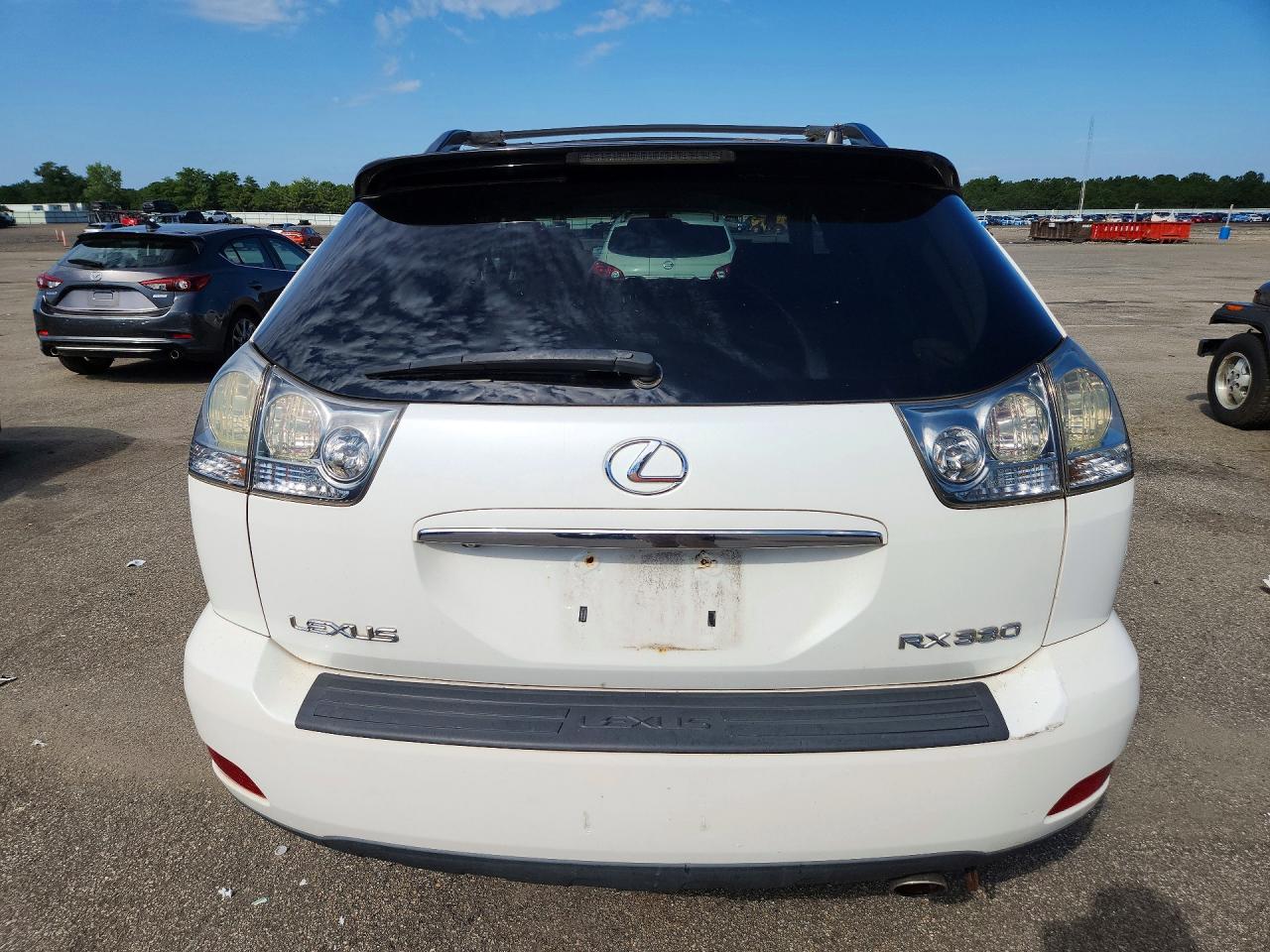 2006 Lexus Rx 330 White vin: 2T2HA31U46C093554