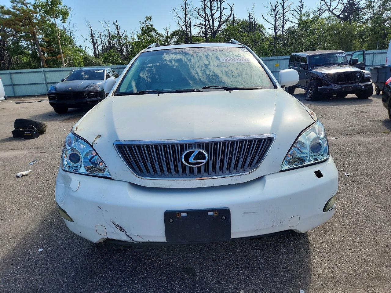 2006 Lexus Rx 330 White vin: 2T2HA31U46C093554