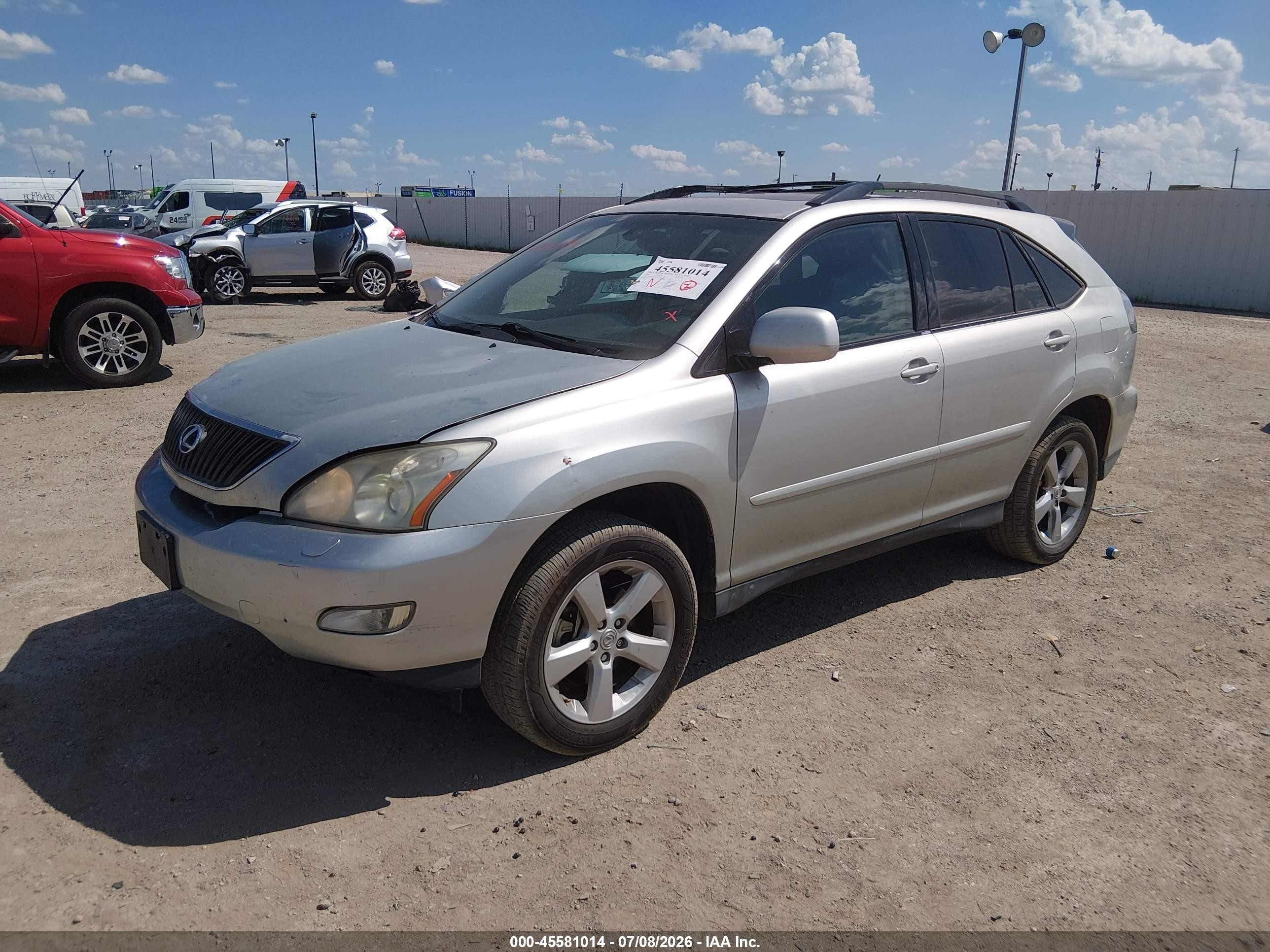 2006 Lexus Rx 330   Silver vin: 2T2HA31U46C099709
