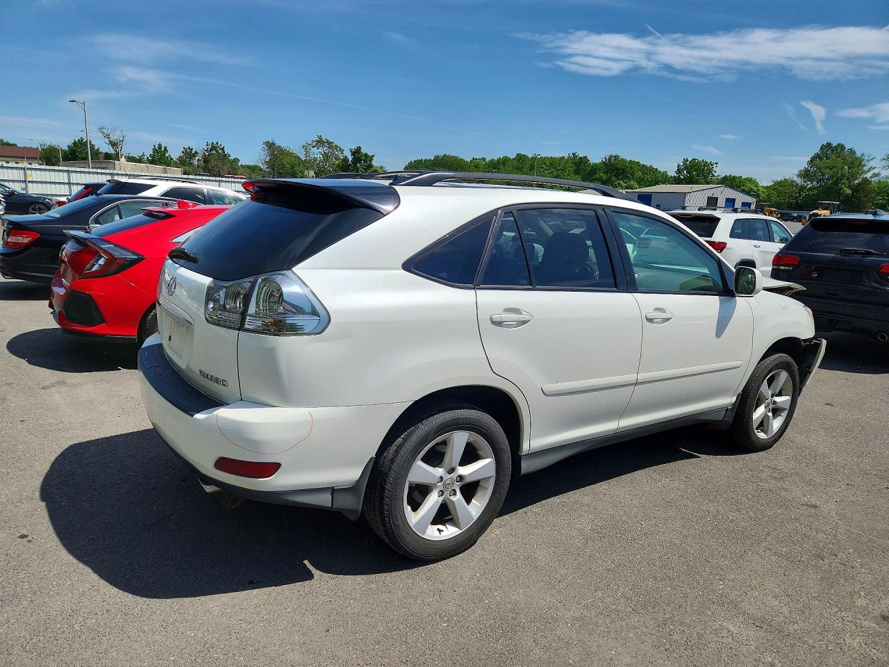 2006 Lexus Rx 330 White vin: 2T2HA31U46C105122