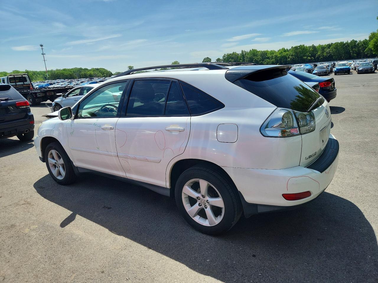 2006 Lexus Rx 330 White vin: 2T2HA31U46C105122