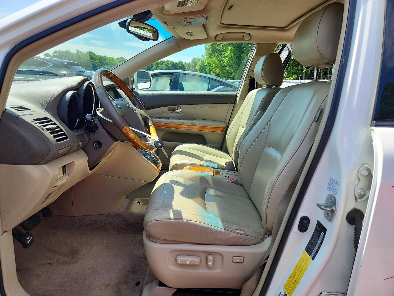 2006 Lexus Rx 330 White vin: 2T2HA31U46C105122