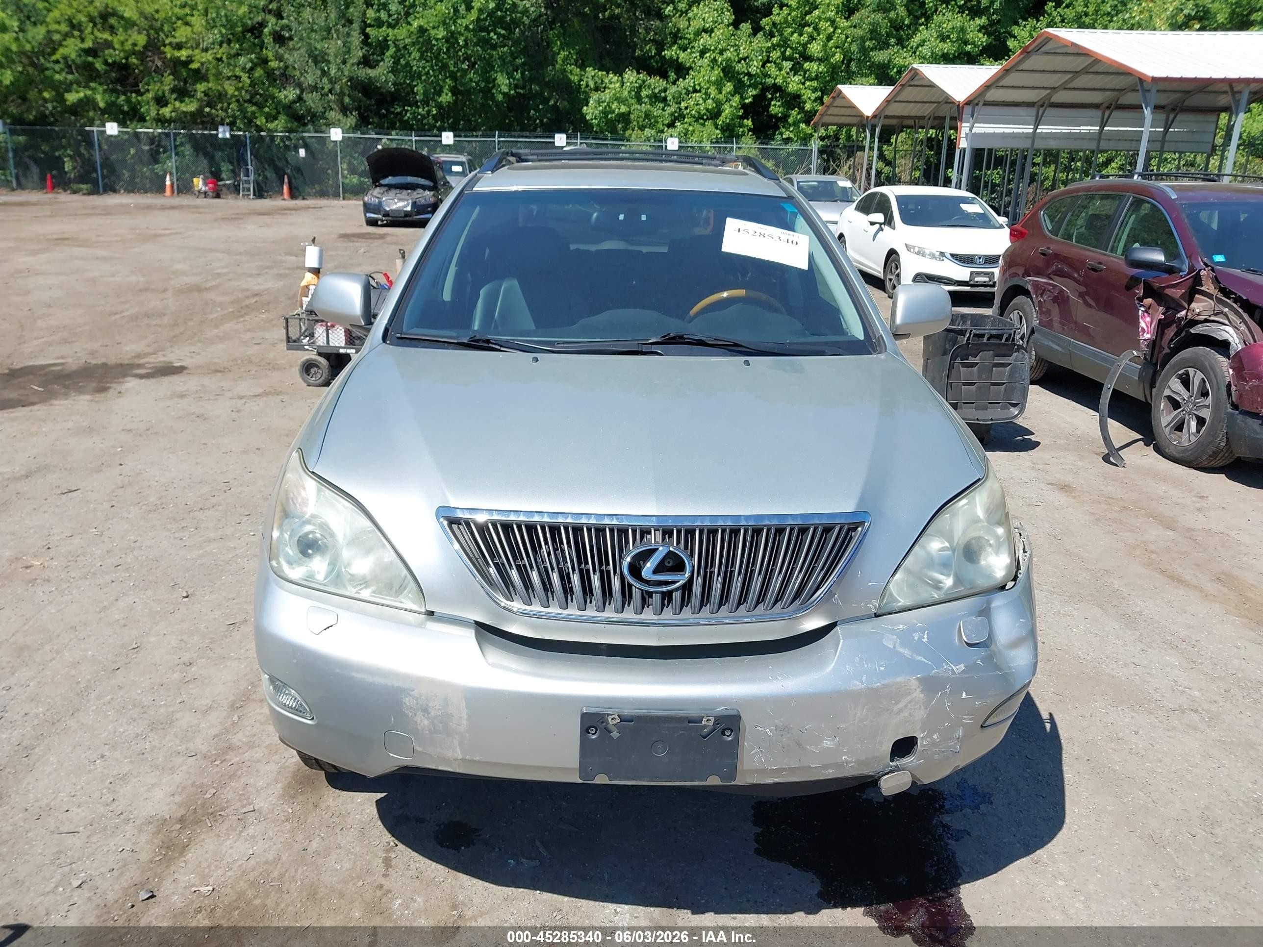2004 Lexus Rx 330 Silver vin: 2T2HA31U54C009318