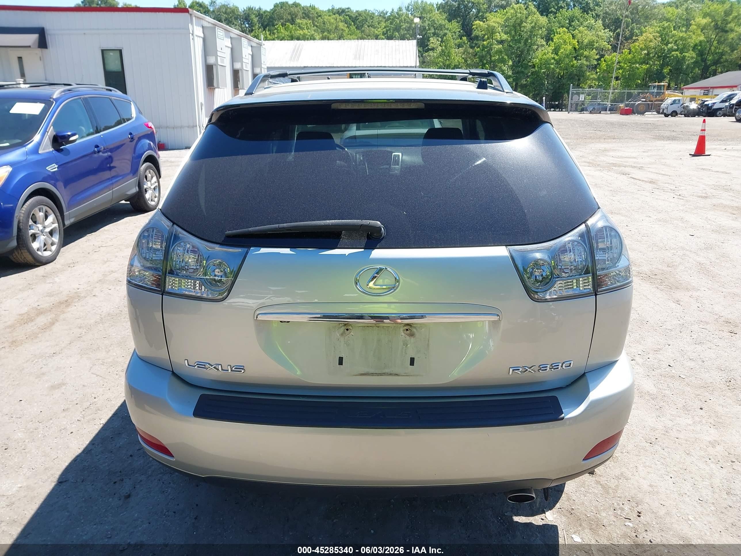 2004 Lexus Rx 330 Silver vin: 2T2HA31U54C009318