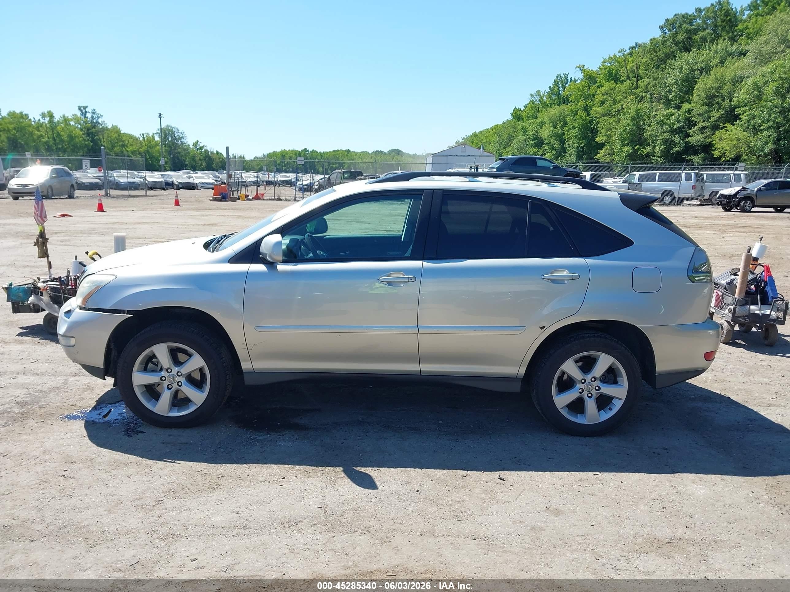 2004 Lexus Rx 330 Silver vin: 2T2HA31U54C009318