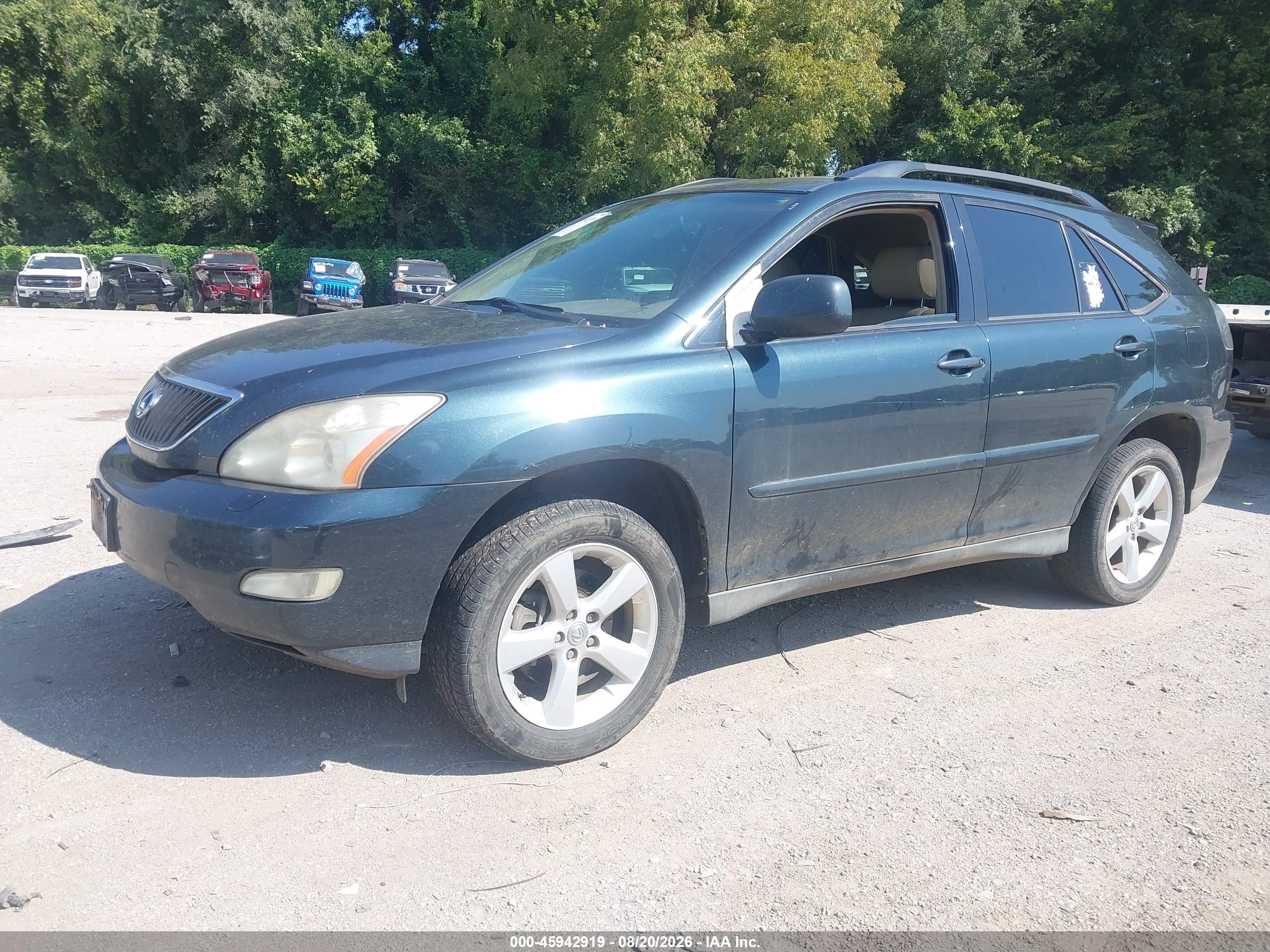 2004 Lexus Rx 330   Green vin: 2T2HA31U54C015636