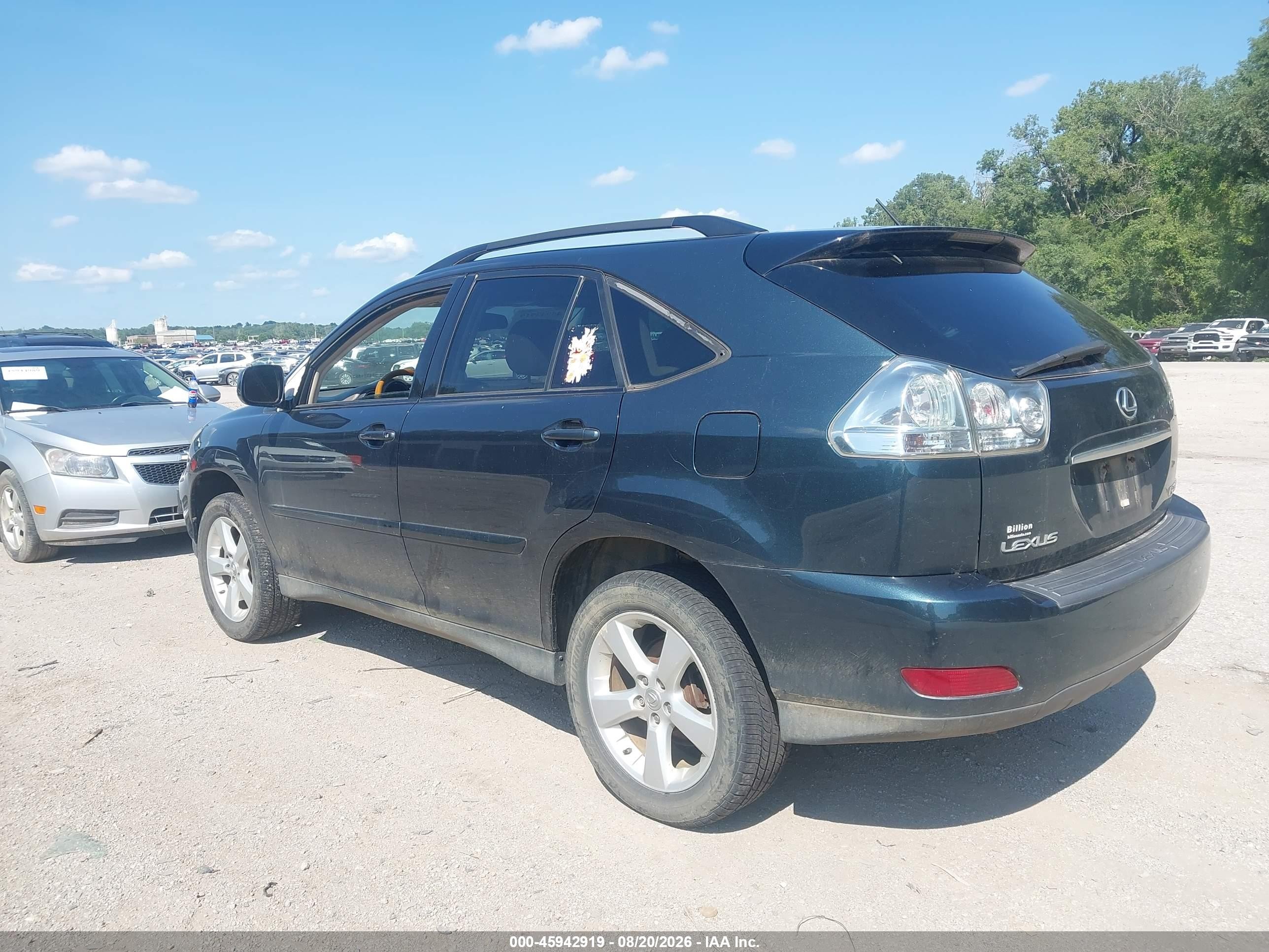 2004 Lexus Rx 330   Green vin: 2T2HA31U54C015636