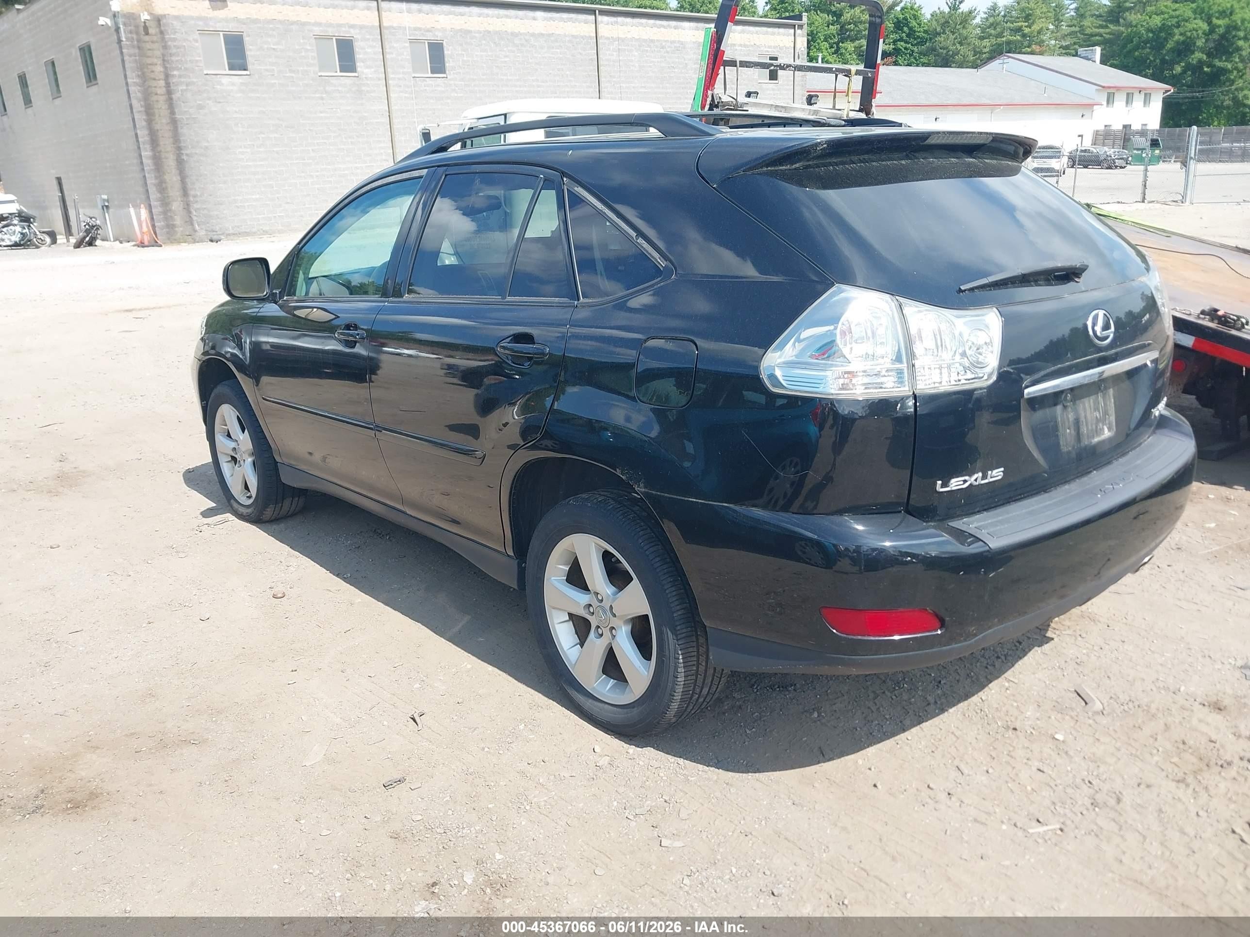 2004 Lexus Rx 330   Black vin: 2T2HA31U54C035000